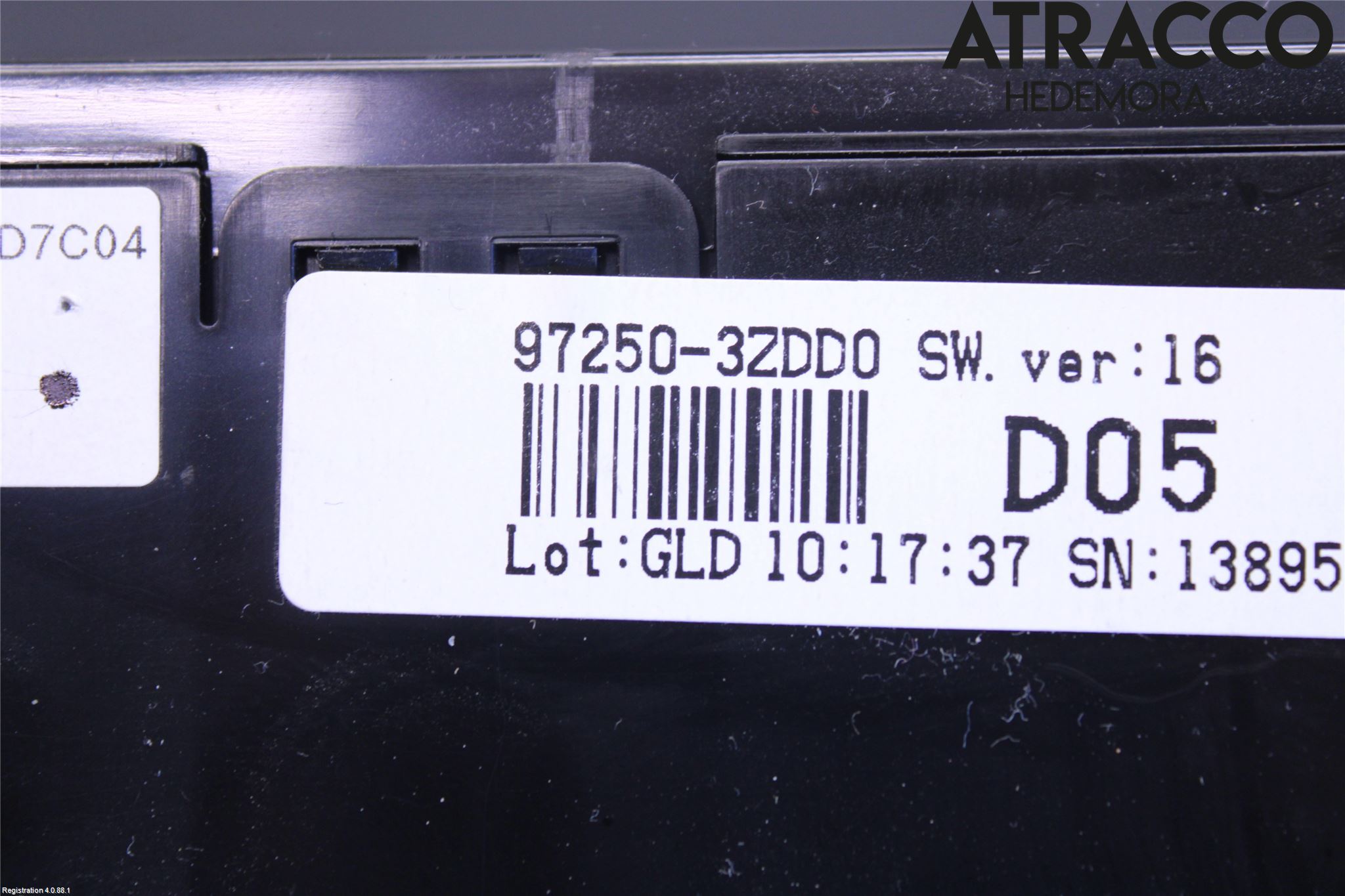 Hyundai i40 08-15 Varme Ac Betjening-Display