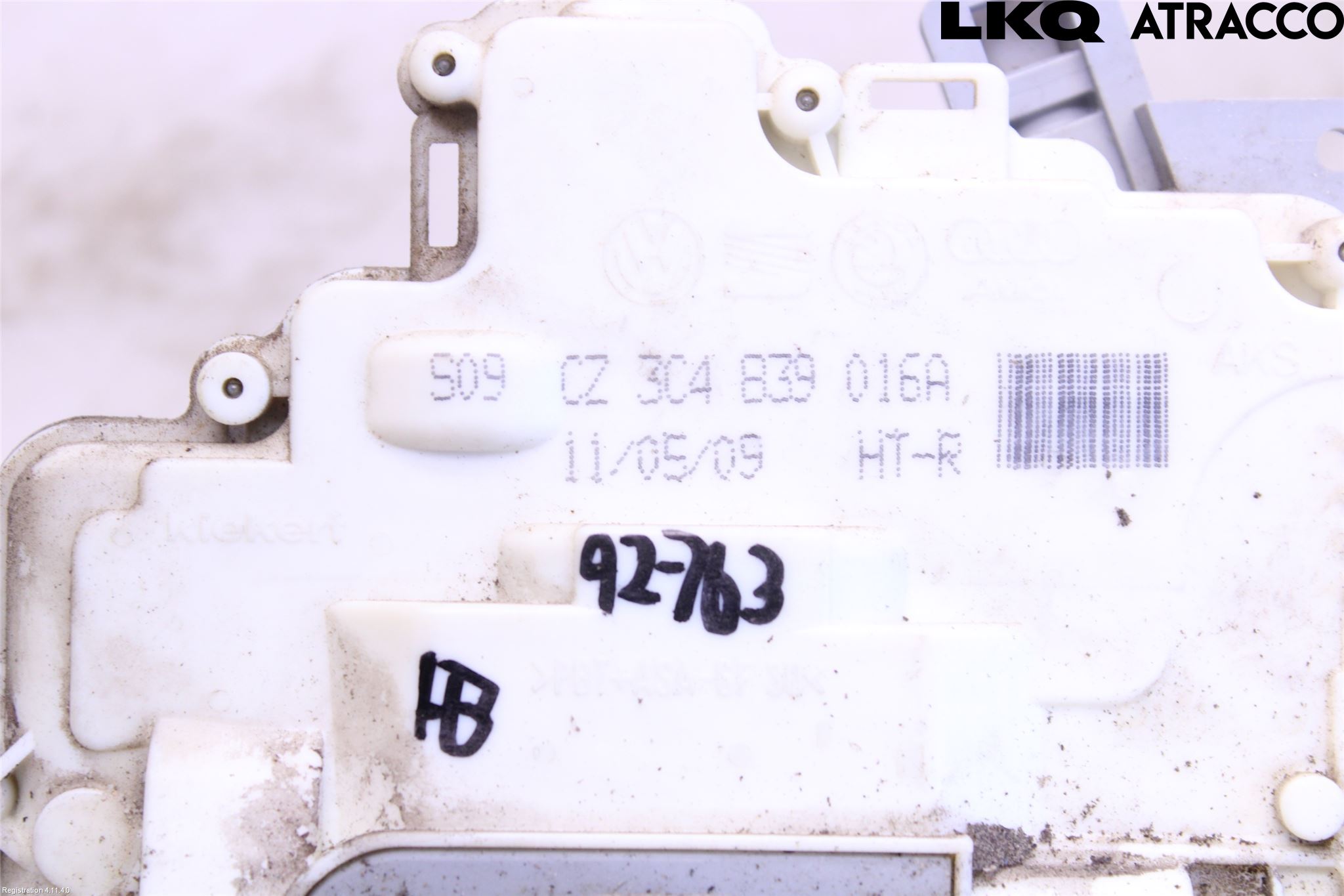 Volkswagen VW PASSAT 05-11 Dørlås - Låsekasse