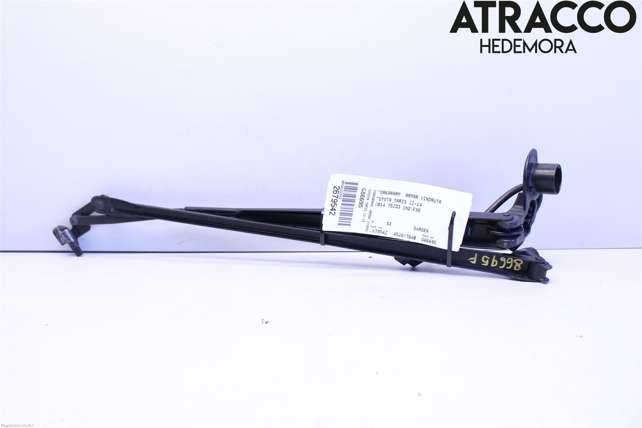 Toyota YARIS XP130 12-14 Viskerarm-Armer Frontrute