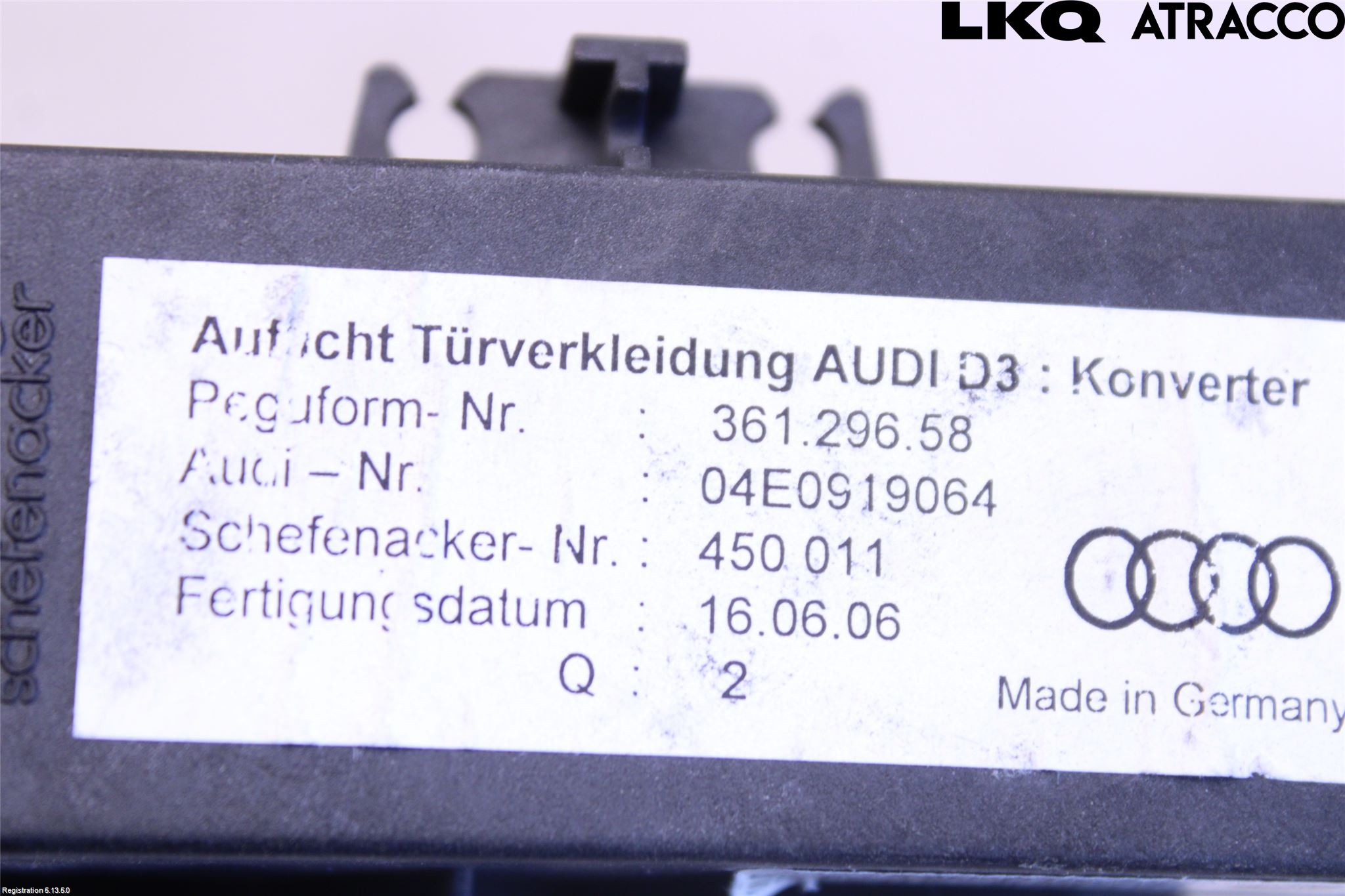 Audi A6/S6     05-11 Styreenhet Dør