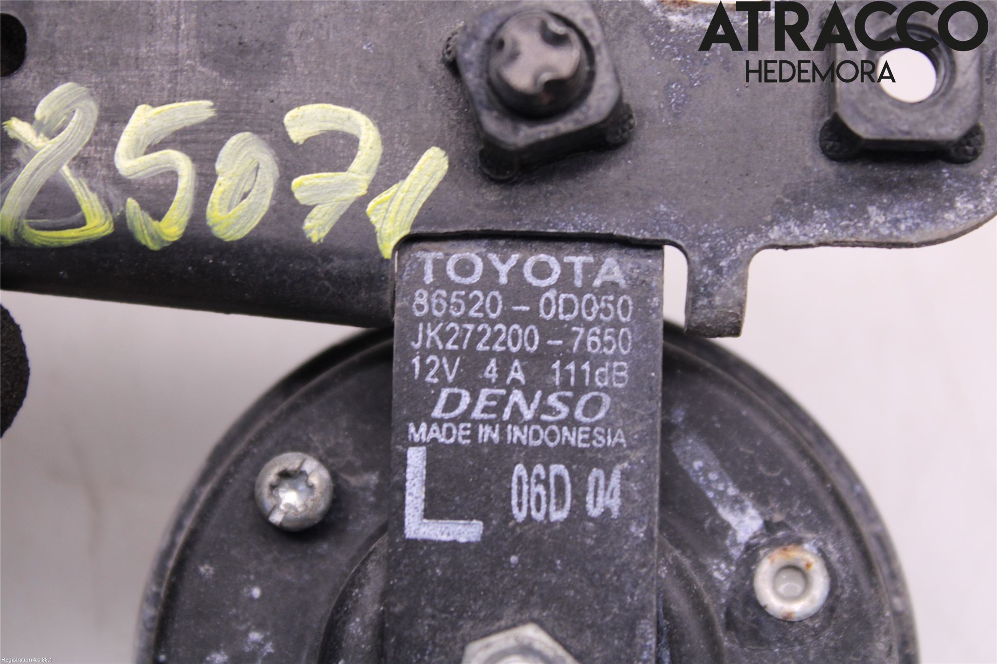 Toyota YARIS XP21 20- Signalhorn