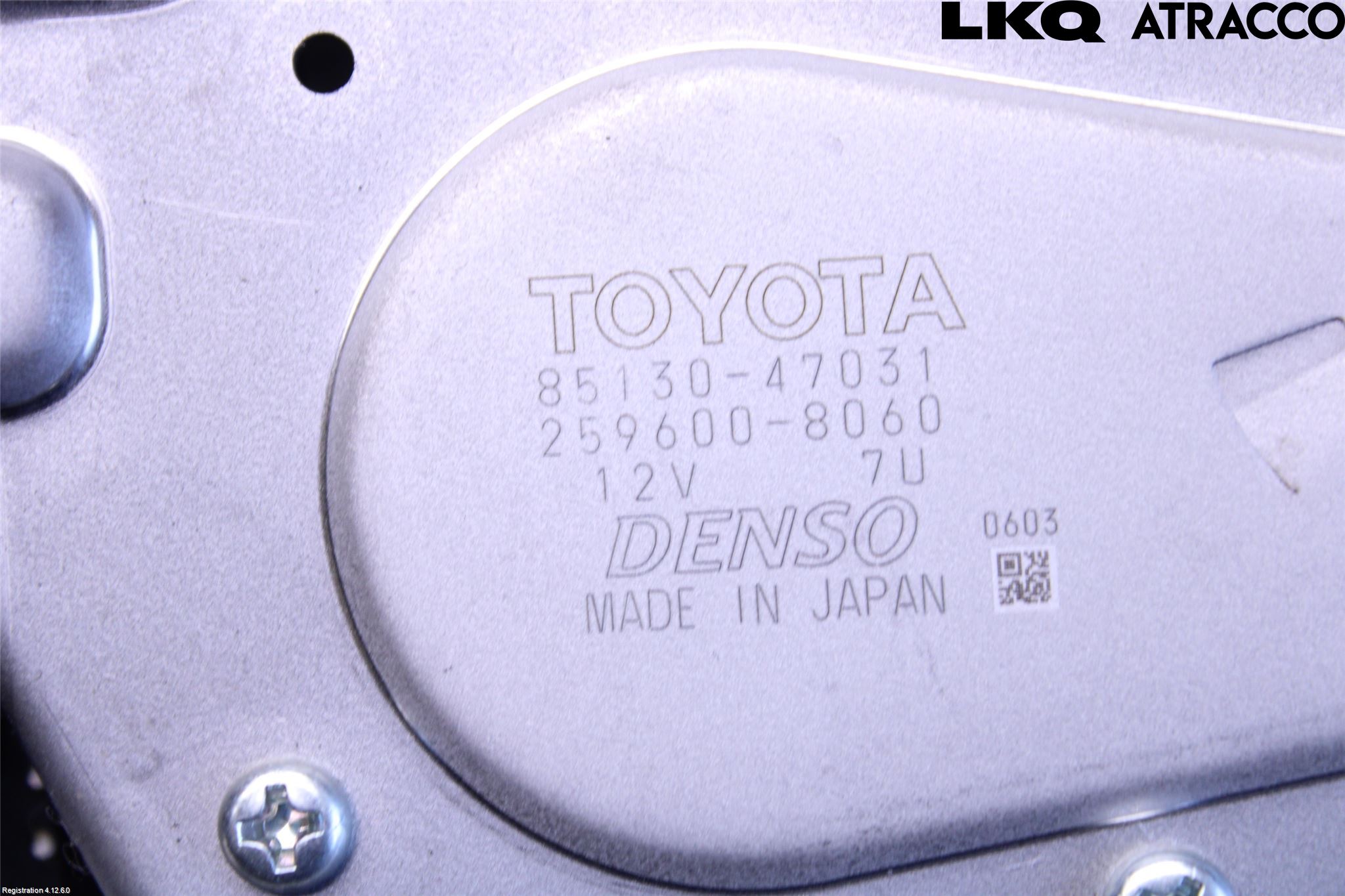 Toyota PRIUS (ZVW50) 16-21 Viskermotor Bakluke