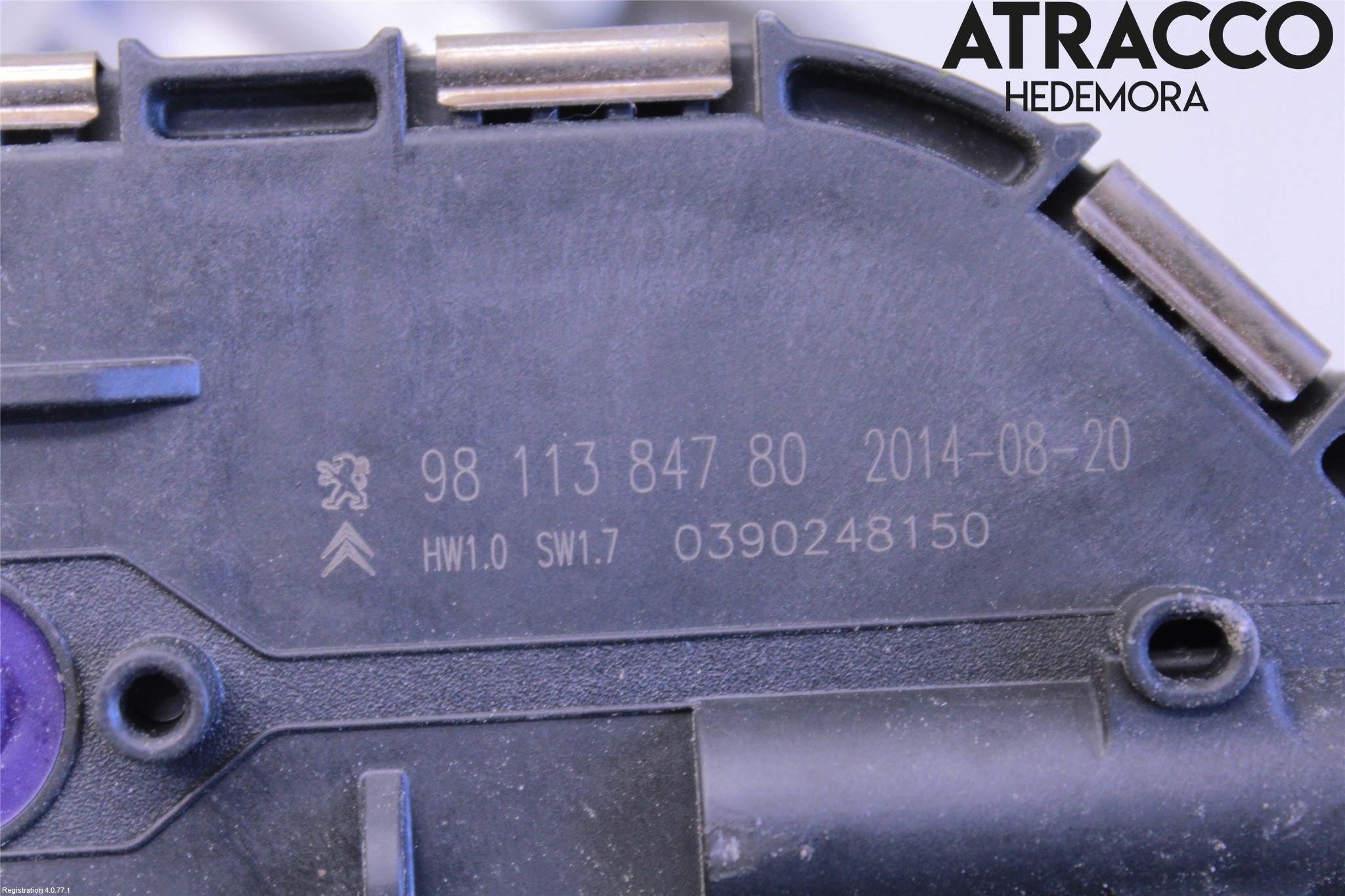 Citroen C4 GRAND PICASSO 14-18 Viskermotor Frontrute