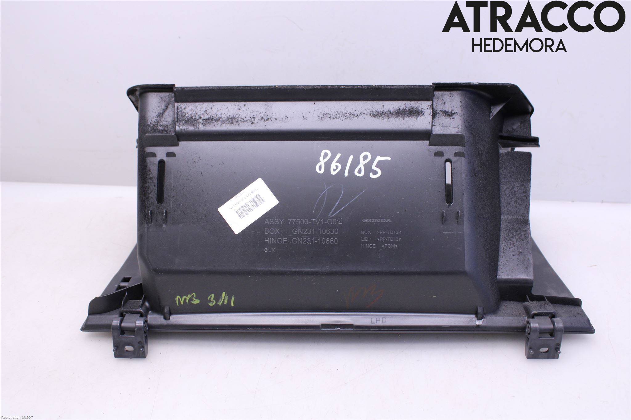 Honda CIVIC 12-16 Innr Hanskerom Lokk