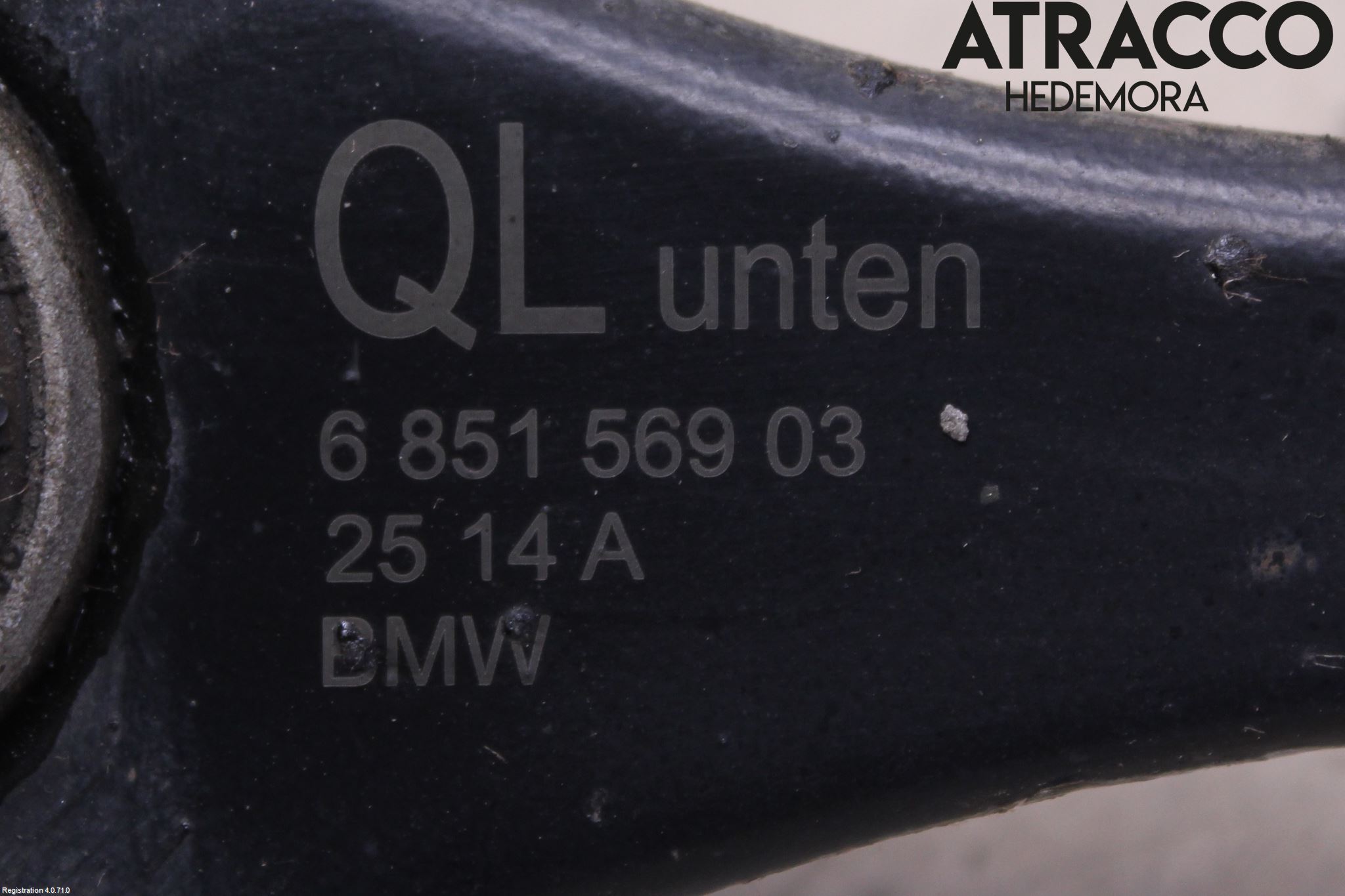 BMW 2 F45 Active Tourer 14-21 Bærearm Bak Venstre