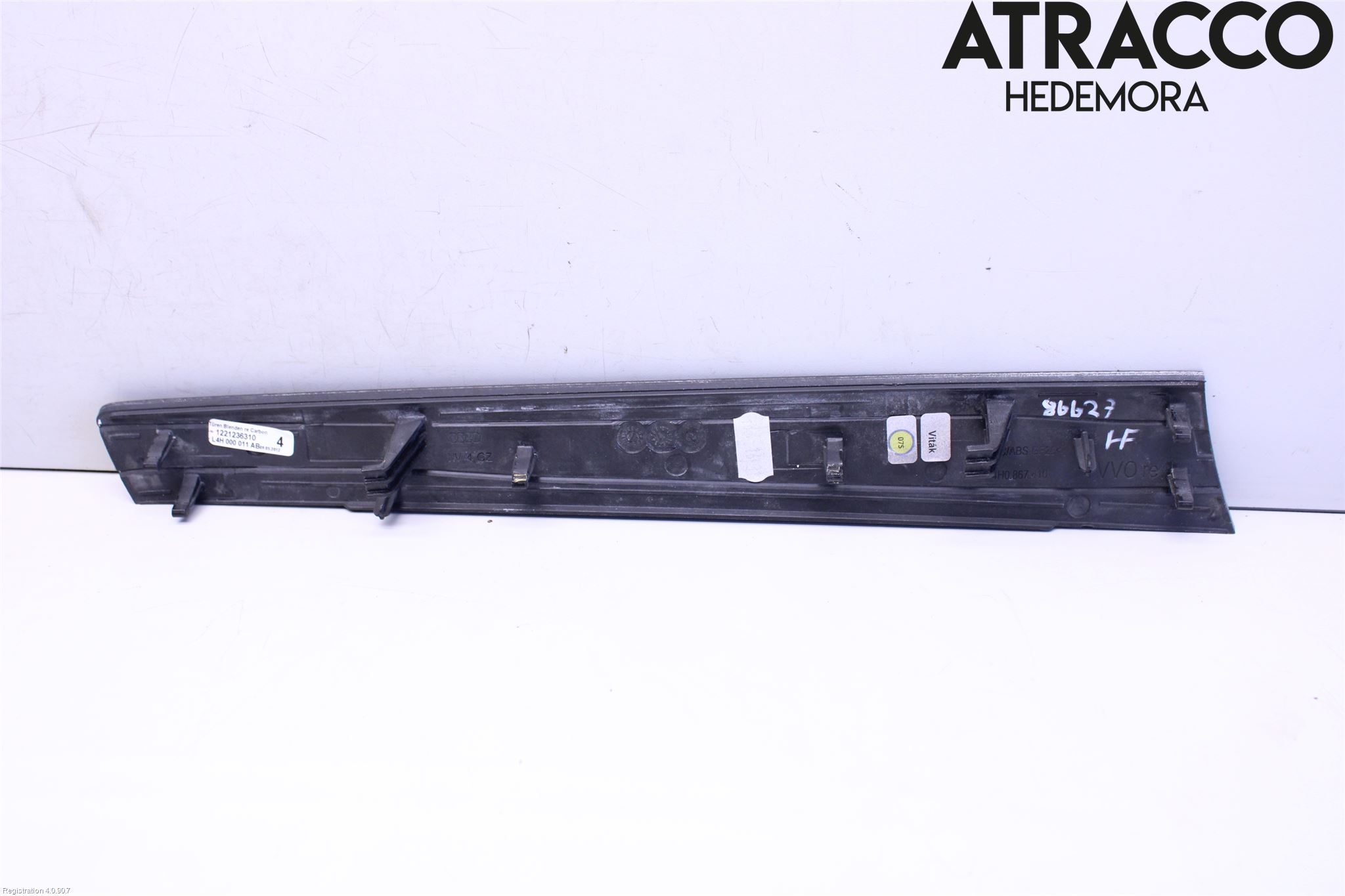 Audi A8/S8 4H 10-17 Dør Dekorlist Hf