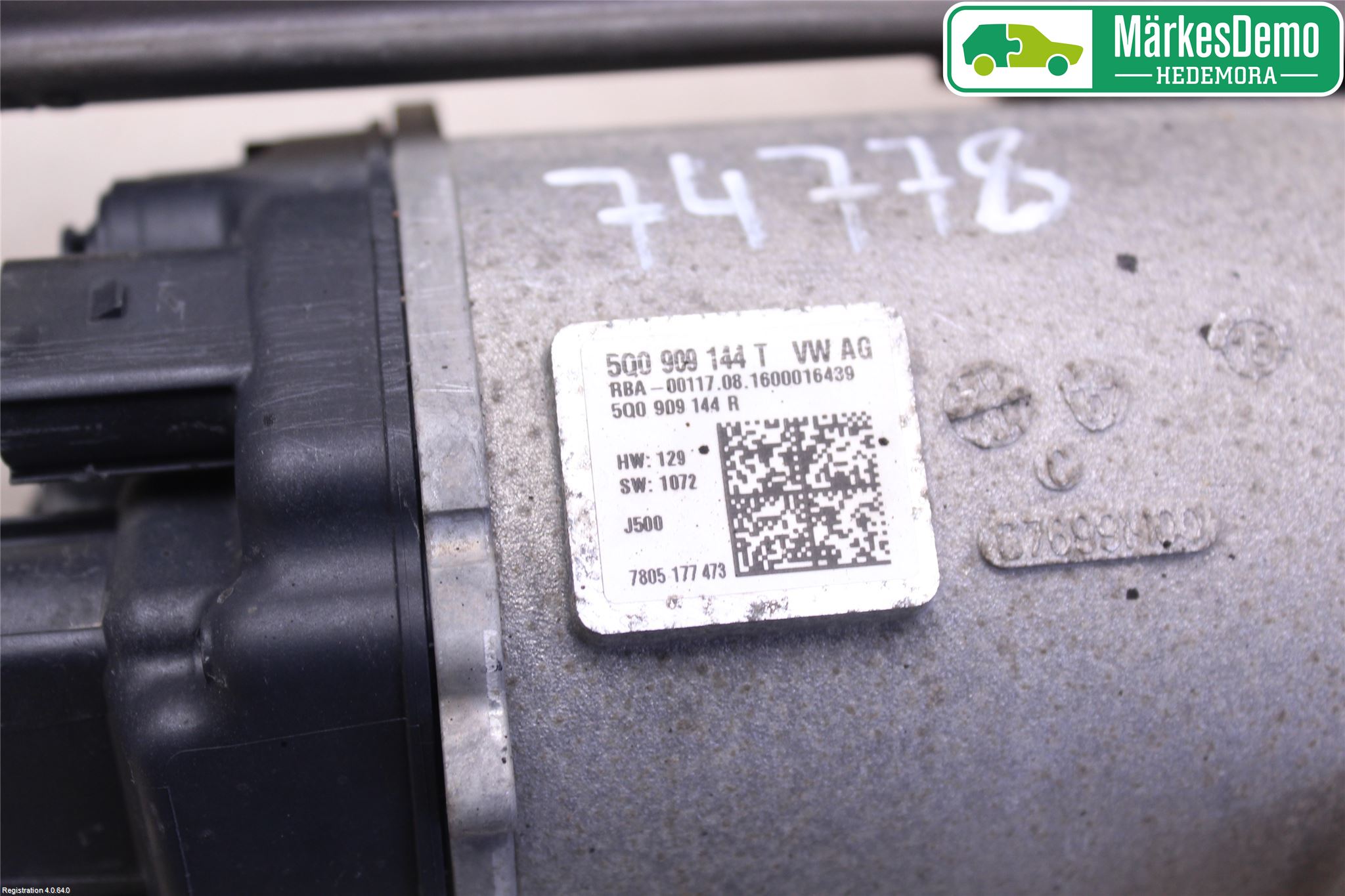 Skoda OCTAVIA (5E) 13-20 Servo Snekke - Tannstang