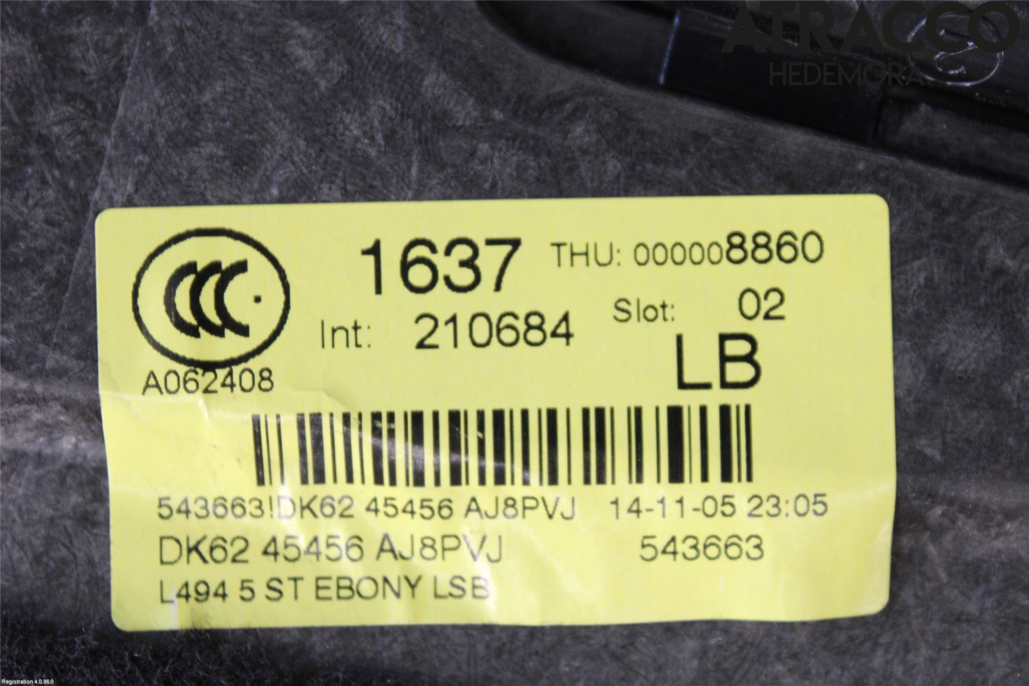 Landrover RANGE ROVER SPORT (L494) 14-22 Bakluke Bun (Utgår 5023)