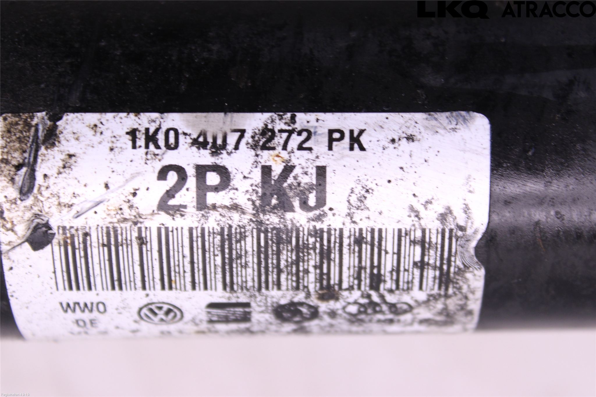 Volkswagen VW PASSAT 11-14 Drivaksel Foran Kompl Høyre