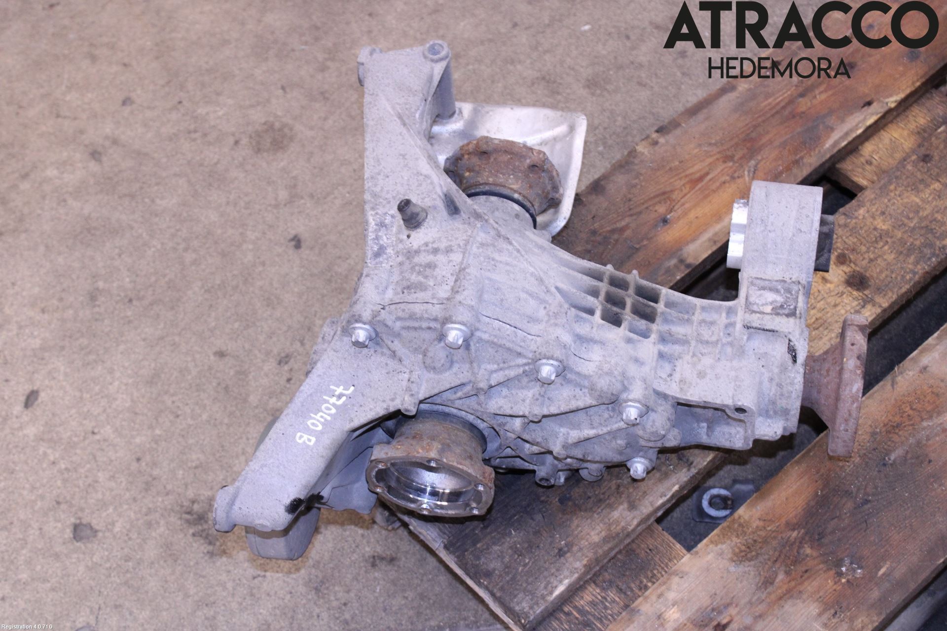 Audi A4/S4 B9 16-19 Bakaksel Kardang Bak -Diff