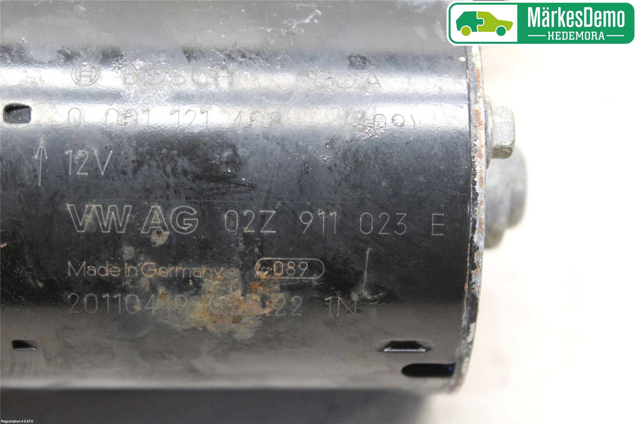 Volkswagen VW GOLF VI 09-13 Startmotor