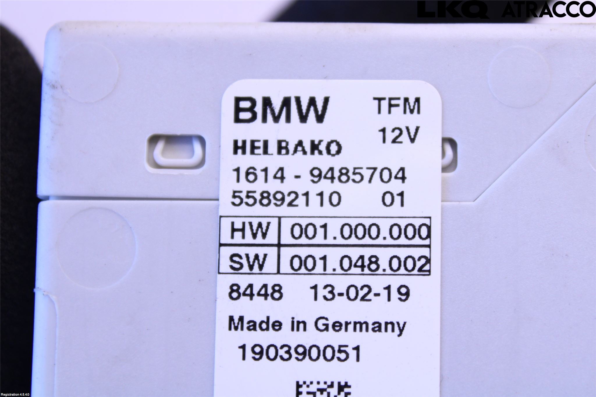 BMW 5 G30/G31/F90 17-23 Styreenhet Drivstoffpumpe