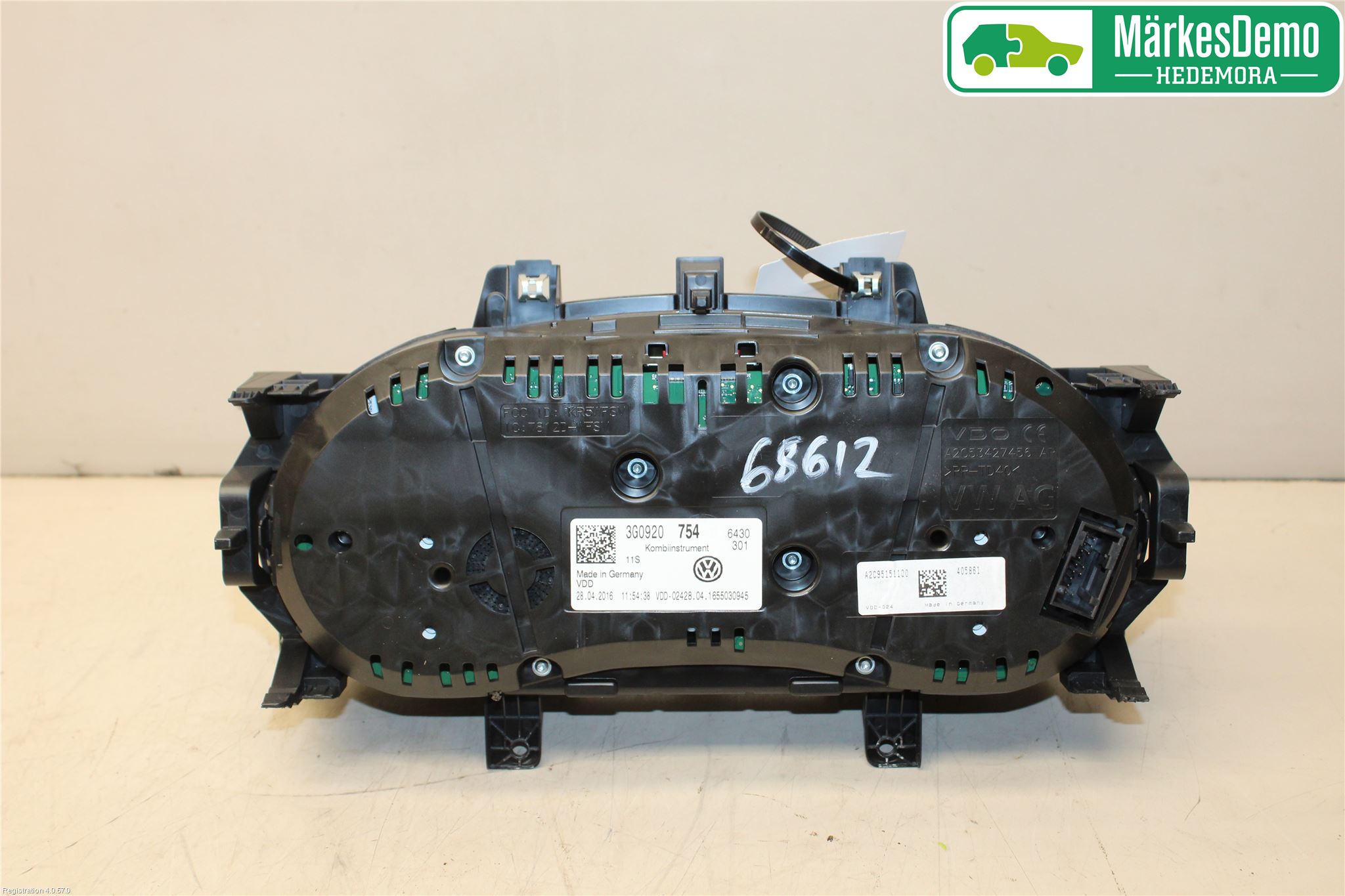 Volkswagen VW PASSAT 15-19 Instr Kombinert