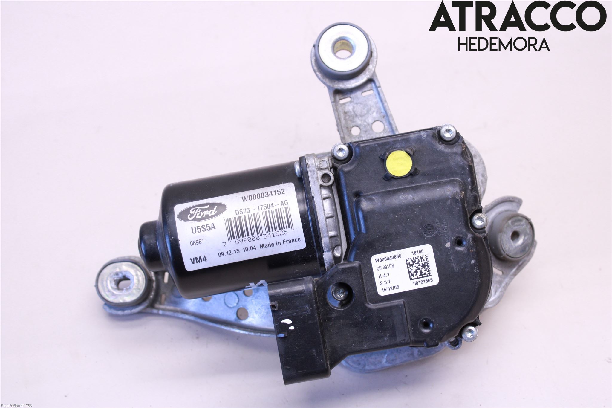 Ford MONDEO 15-22 Viskermotor Frontrute