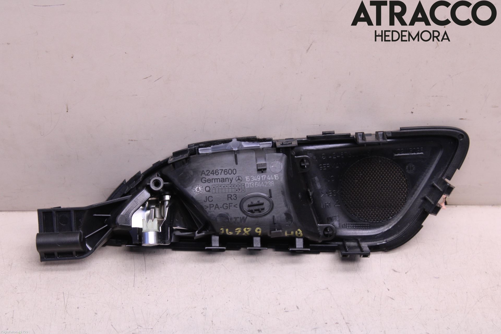 Mercedes-Benz MB CLA-KLASS (C117/X117) 13-19 Innr Dørhandtak H Indre