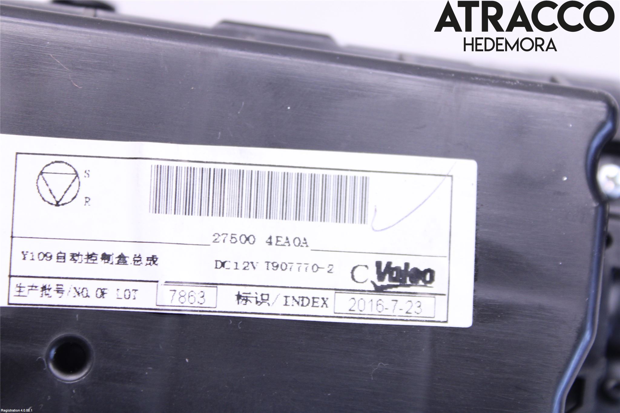 Nissan QASHQAI 14-17 Varme Ac Betjening-Display
