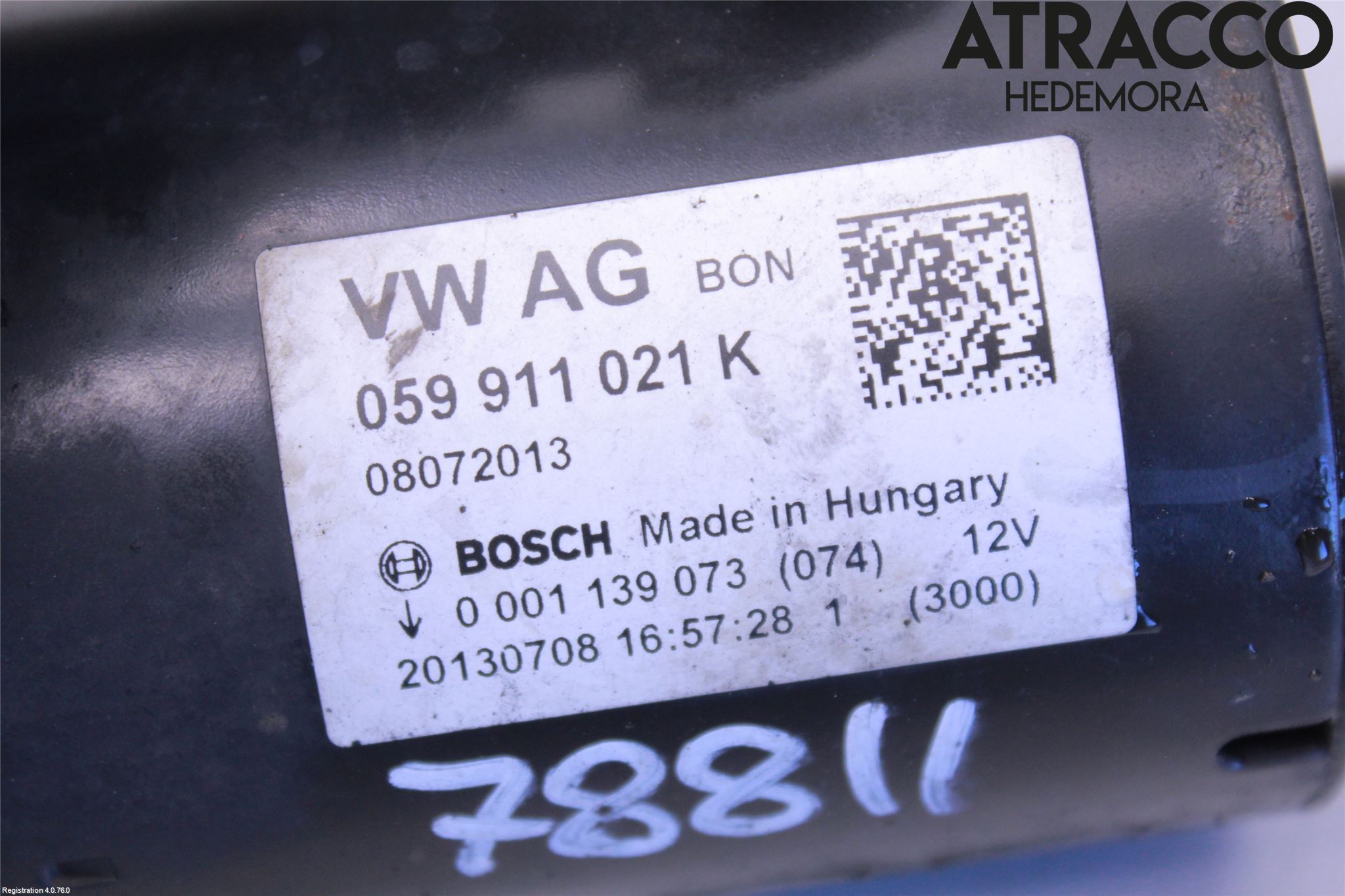 Audi Q5 09-16 Startmotor