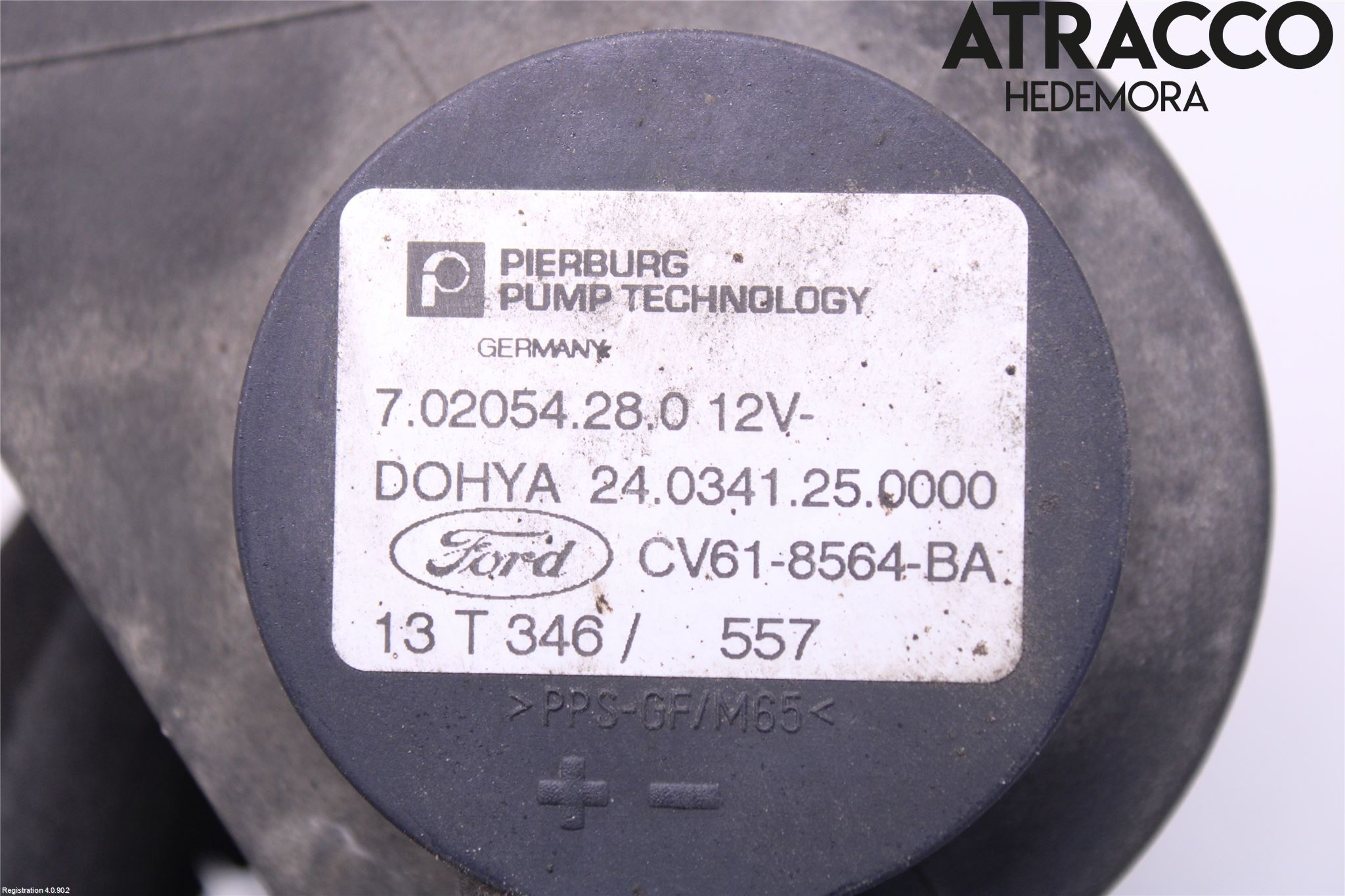 Ford FOCUS 11-14 Varme Sirkulasjonspumpe