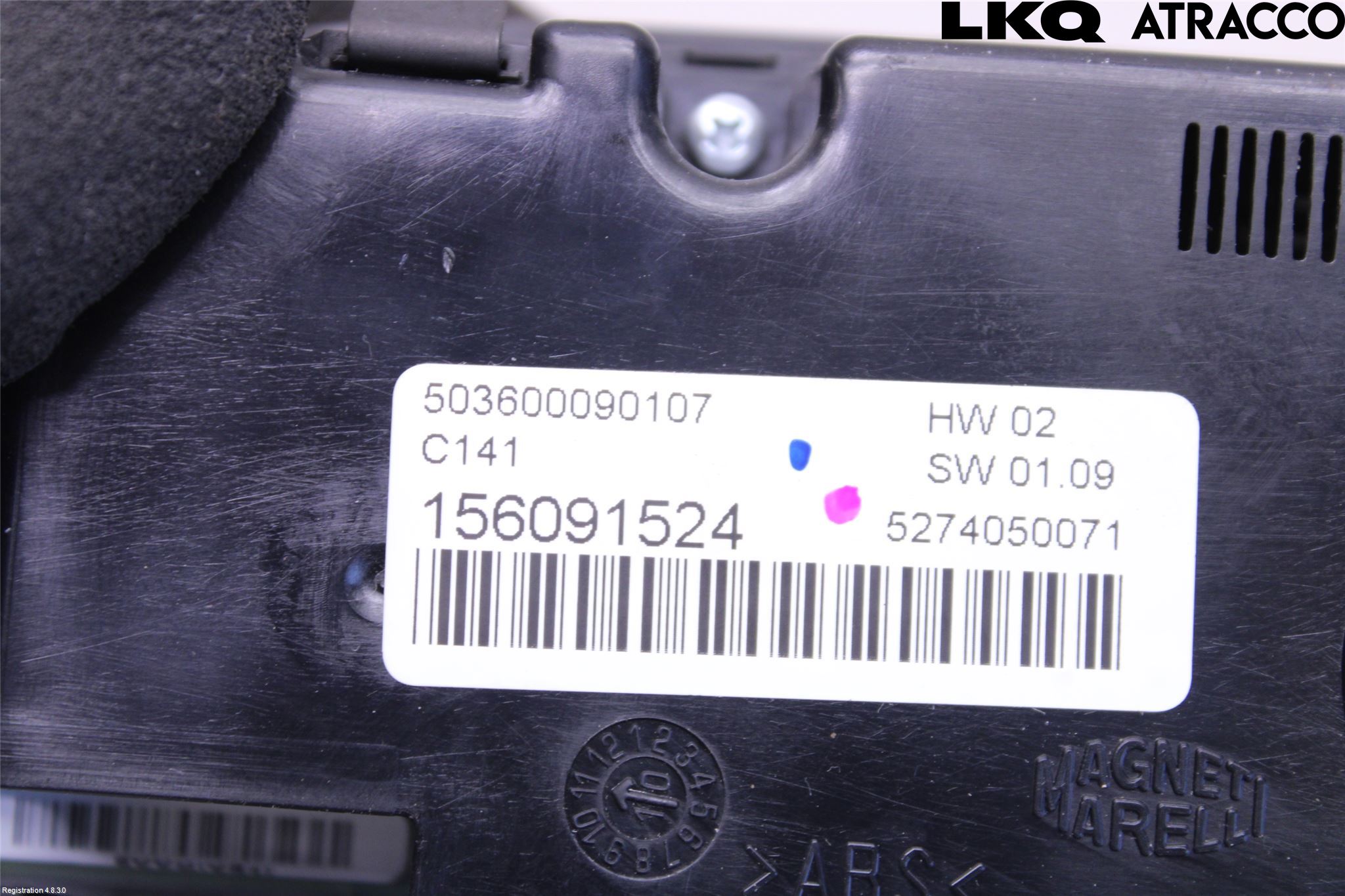 Alfa GIULIETTA Varme Ac Betjening-Display