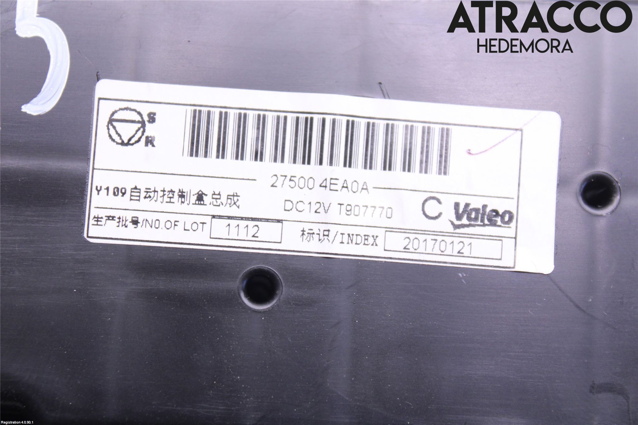 Nissan QASHQAI 14-17 Varme Ac Betjening-Display