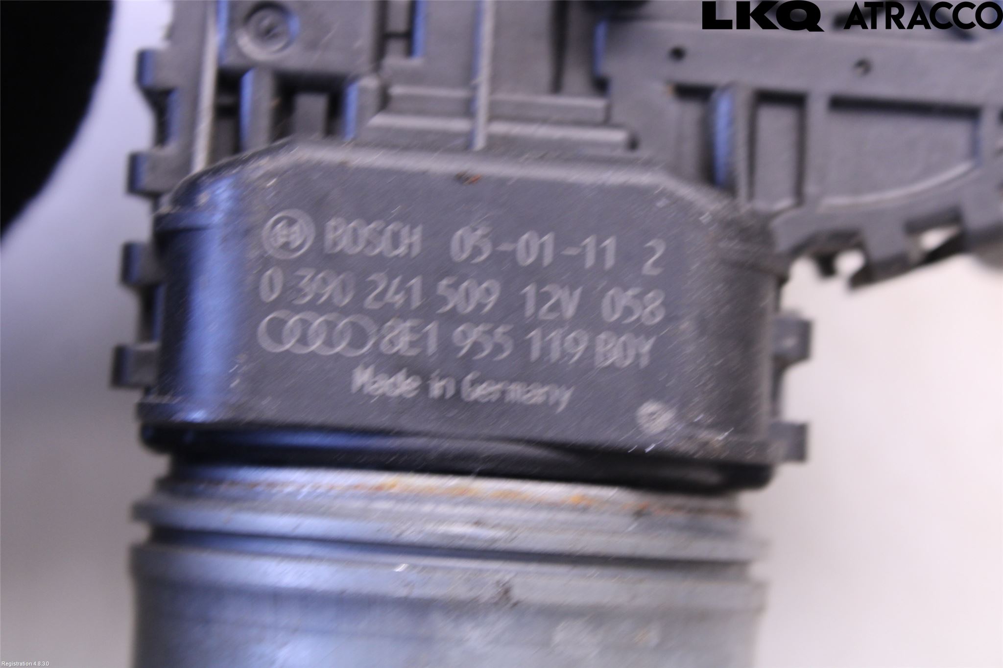 Audi A4/S4 05-07 Viskermotor Frontrute