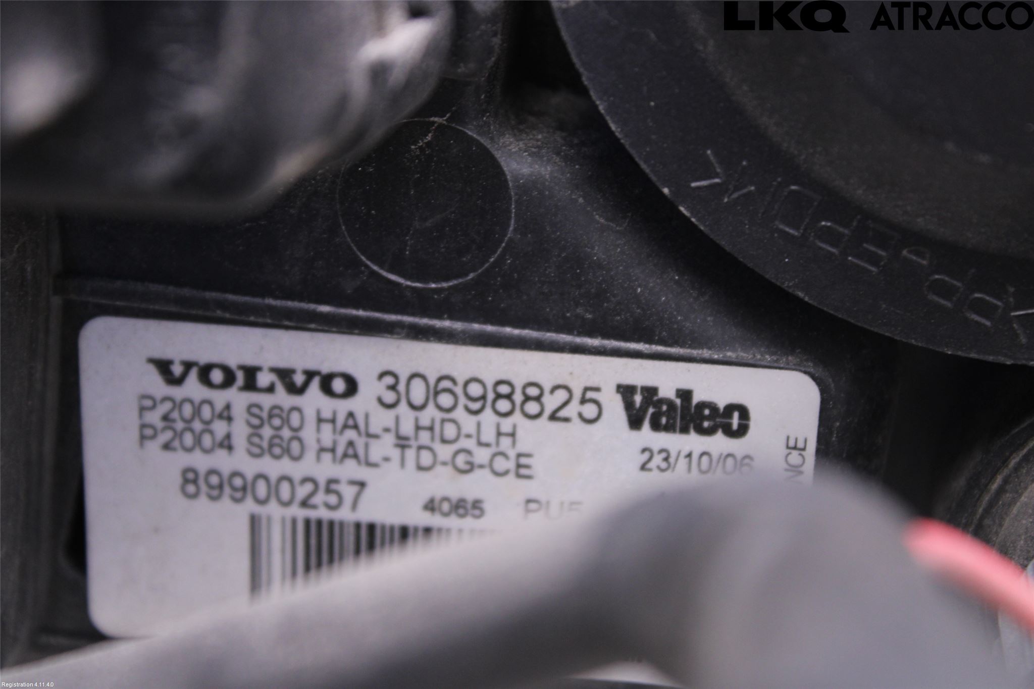 Volvo S60 05-10 Frontlykt Venstre