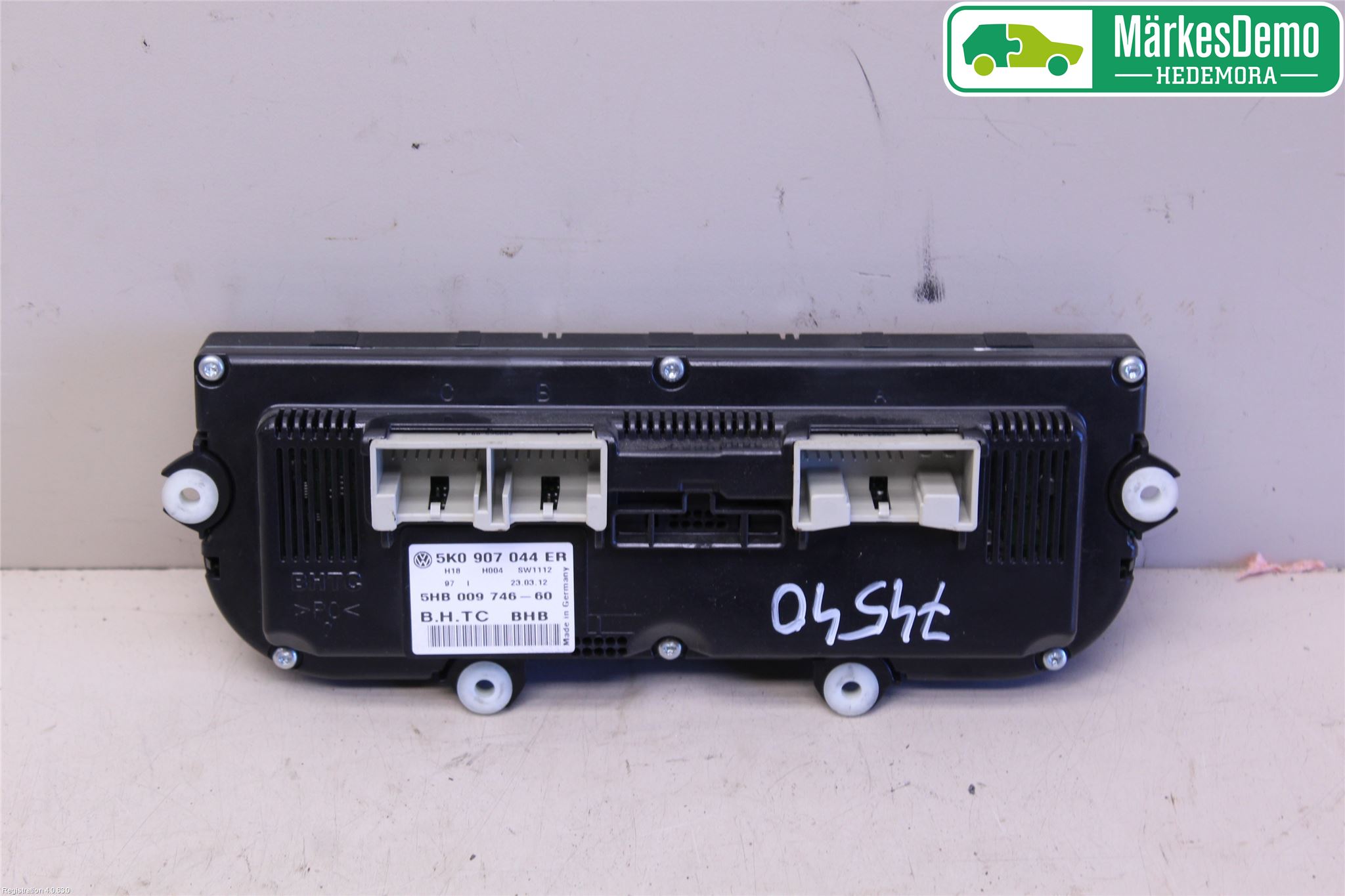 Volkswagen VW CADDY 11-15 Varme Ac Betjening-Display