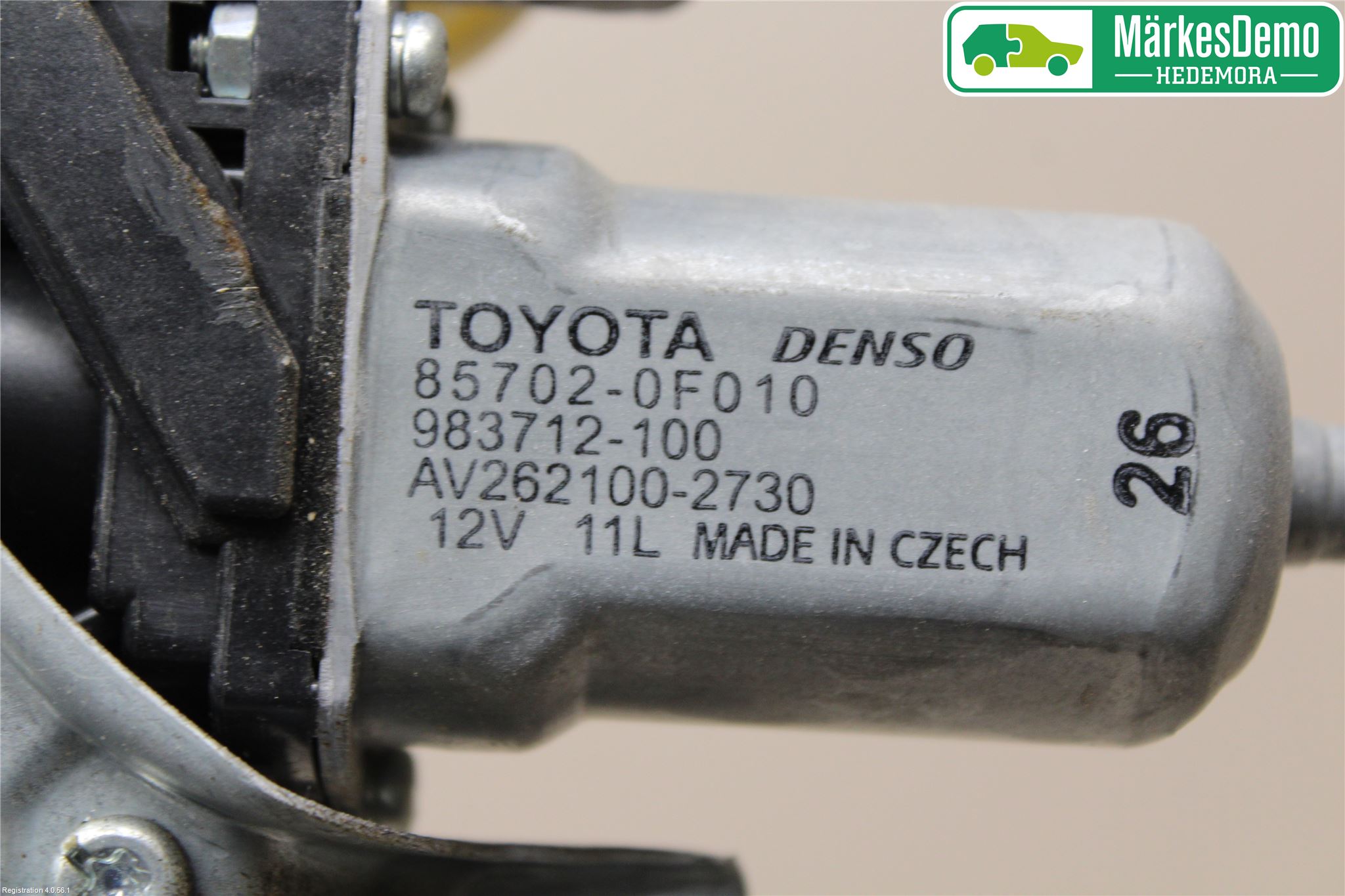 Toyota YARIS XP90 06-11 Vindusheis El Komp