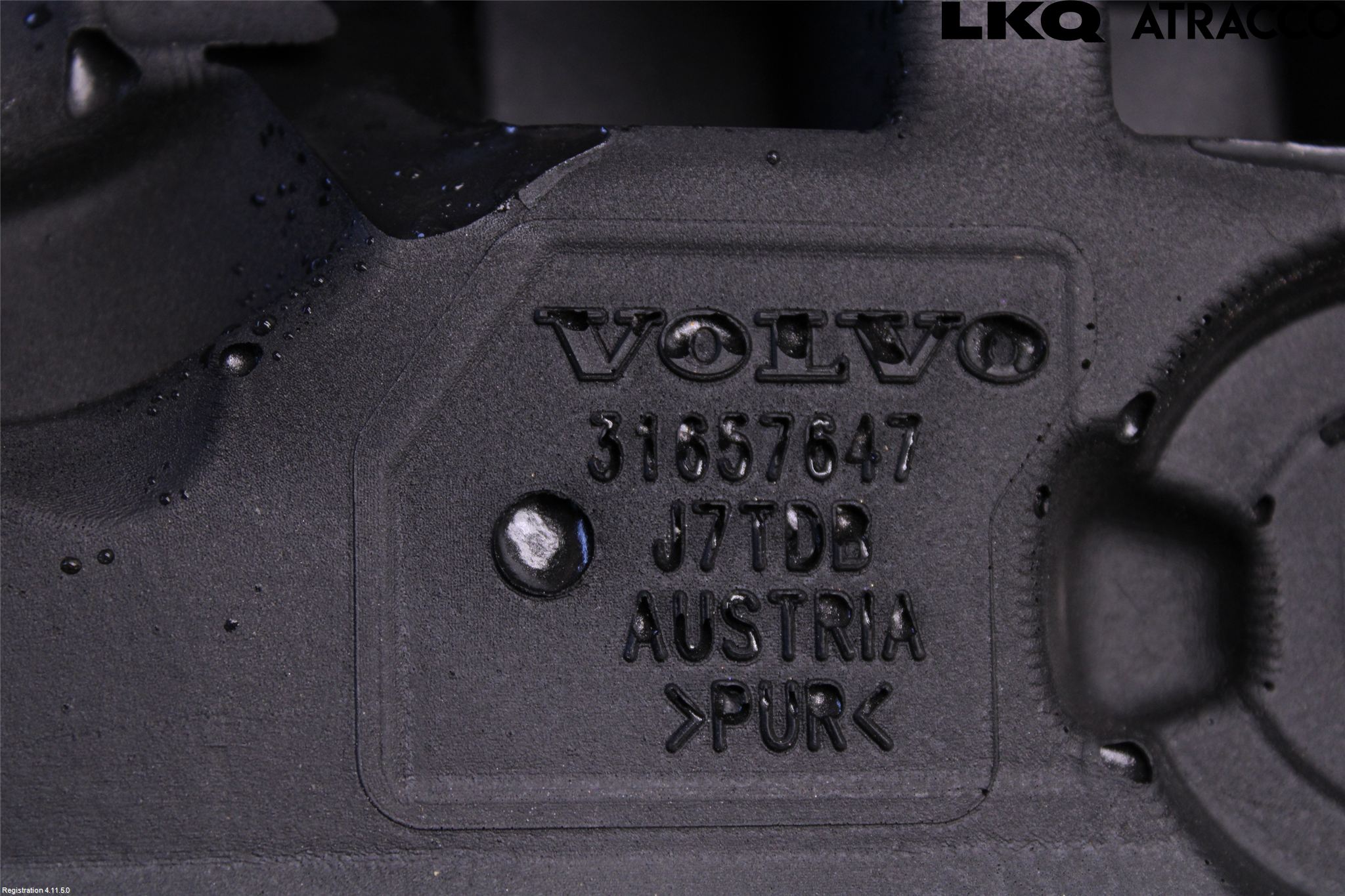 Volvo XC60 18- Motor Deksel Over Motor