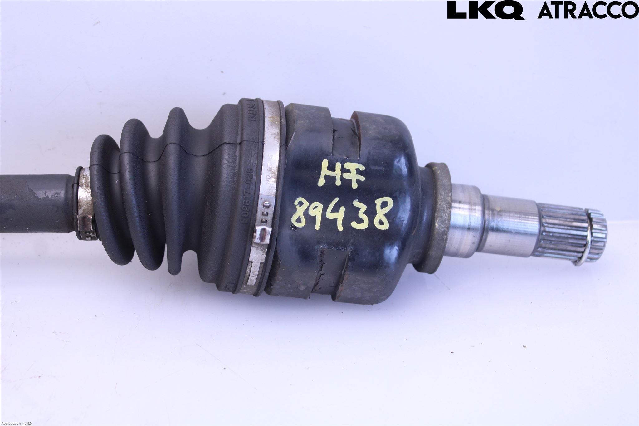 Toyota COROLLA VERSO 04-07 Drivaksel Foran Kompl Høyre