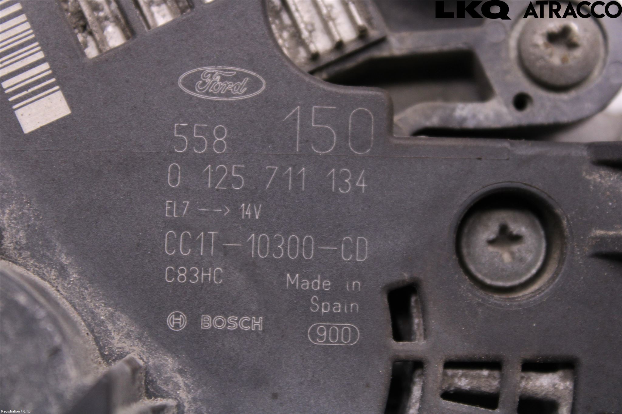 Ford TRANSIT SKÅP/BUSS 14-22 Dynamo