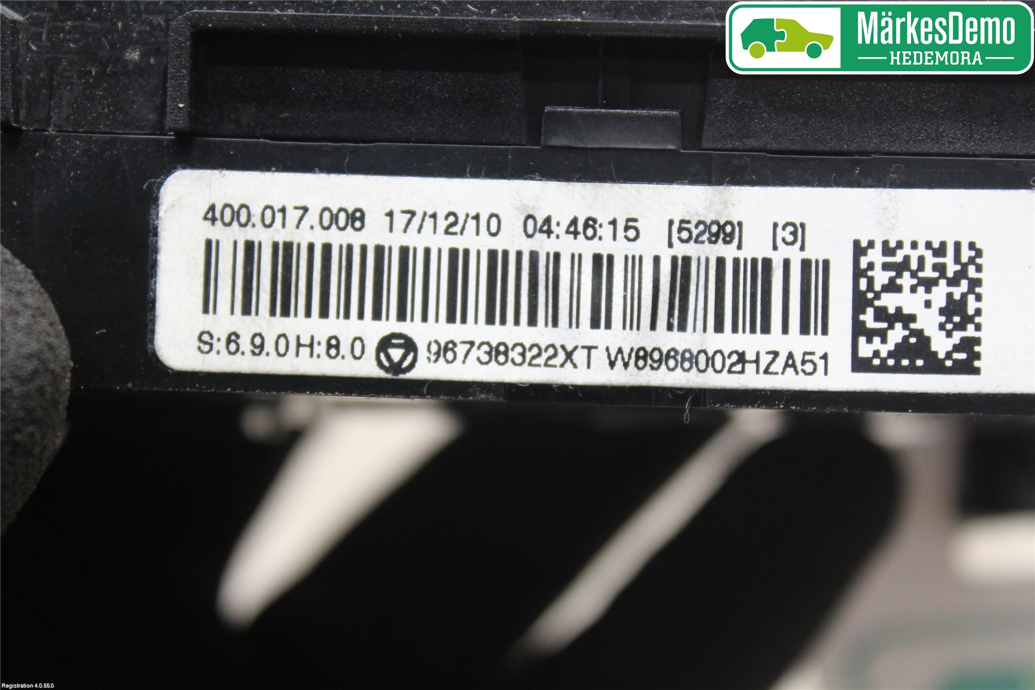 Peugeot 3008 09-16 Varme Ac Betjening-Display