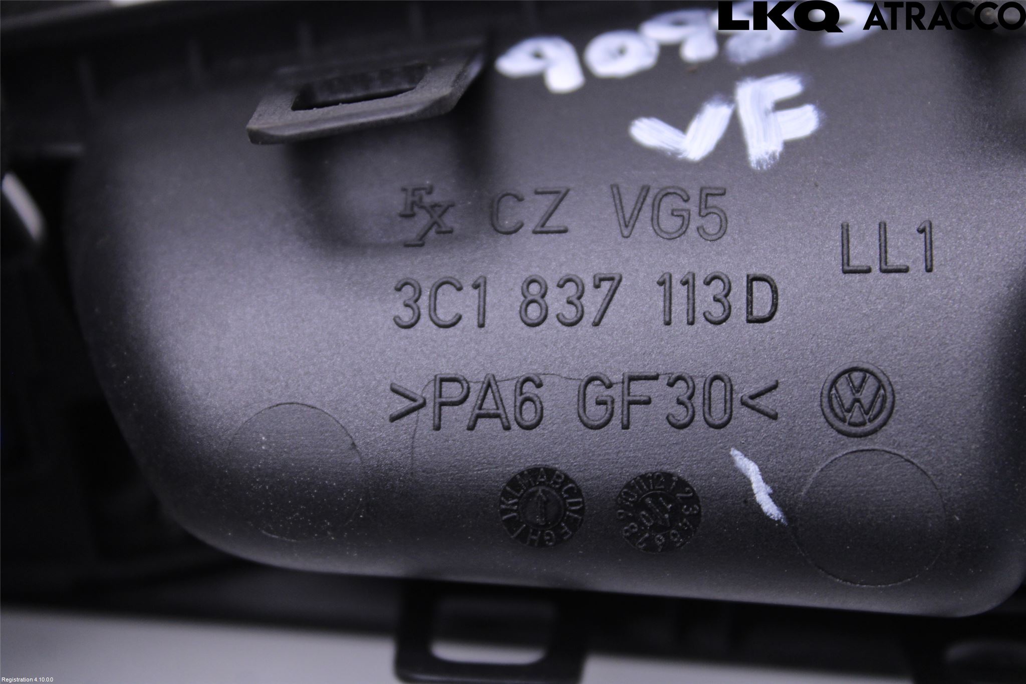 Volkswagen VW PASSAT 05-11 Innr Dørhandtak V Indre