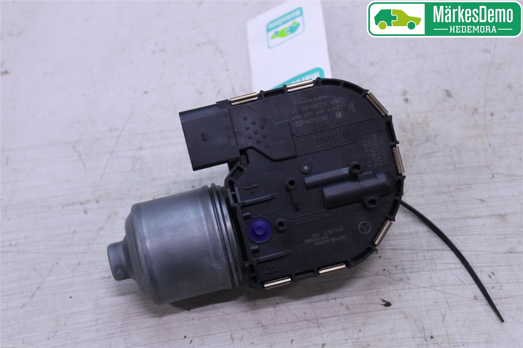 Mercedes-Benz MB C-KLASS (W205) 14-21 Viskermotor Frontrute