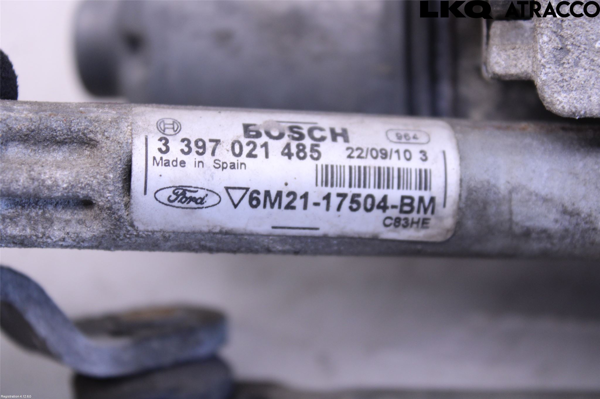 Ford S-MAX 06-15 Viskermotor Frontrute