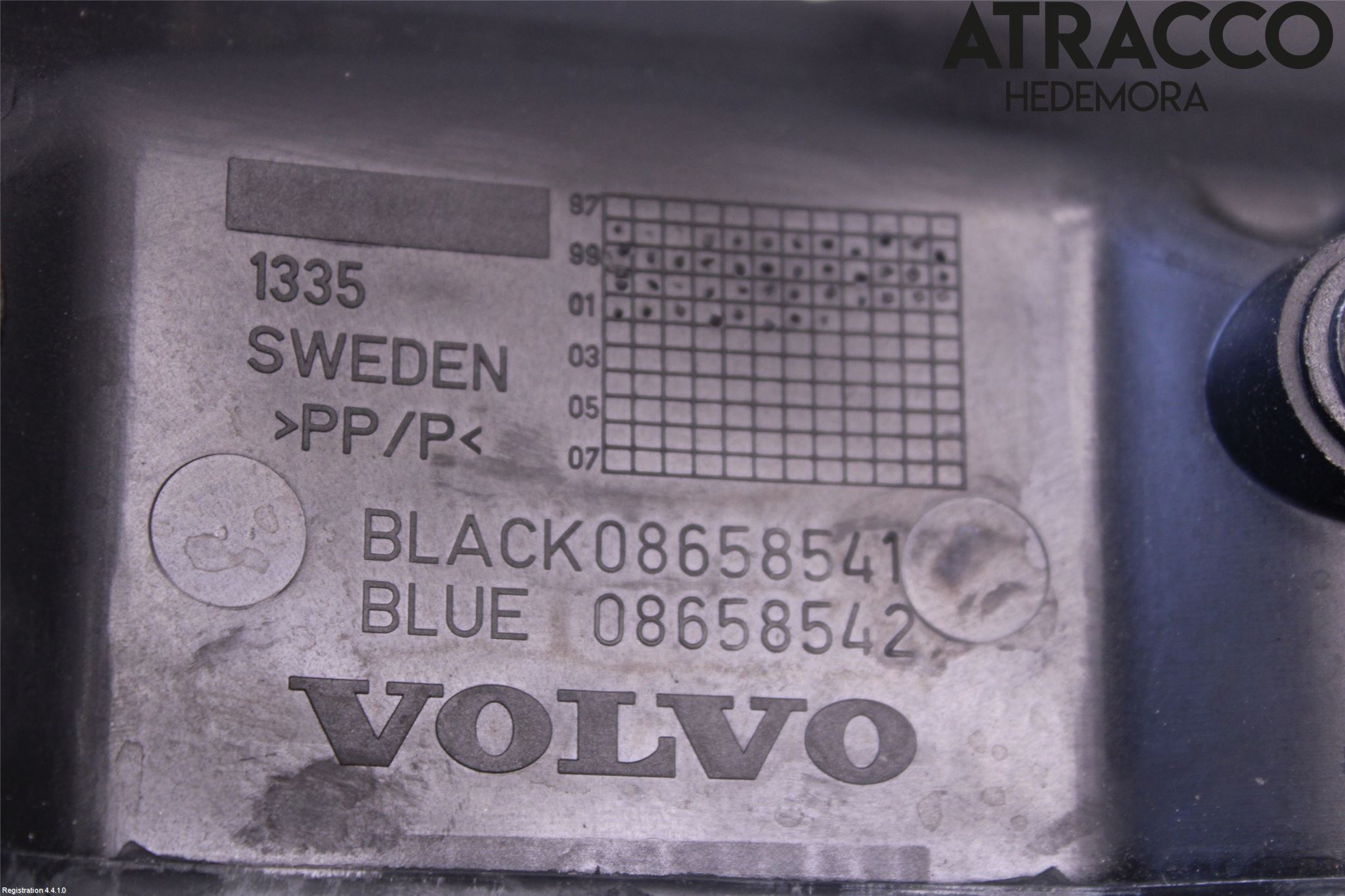 Volvo S60 01-04 Motor Deksel Over Motor