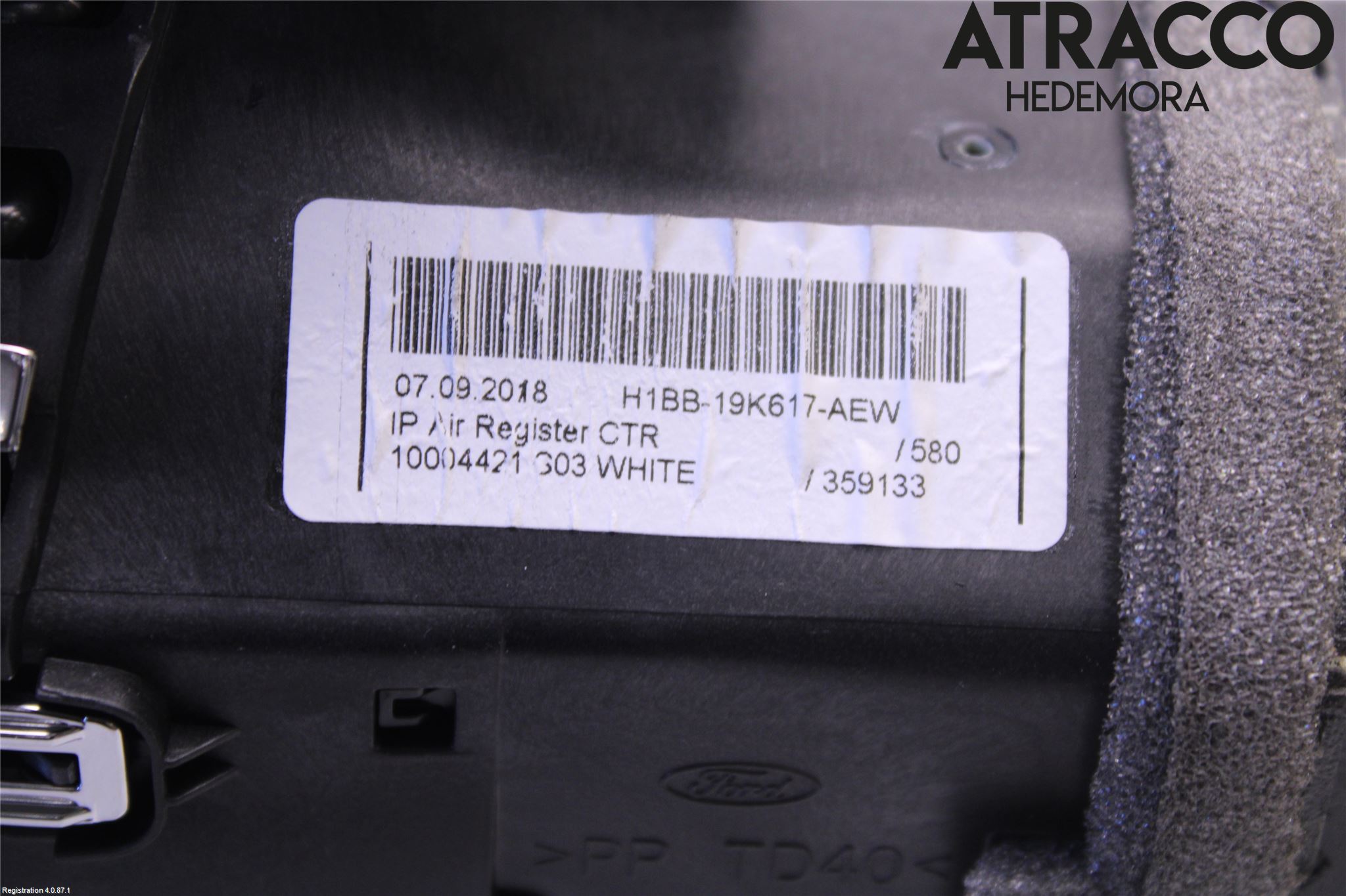 Ford FIESTA (VII) 18-23 Dashbord Kanal - Dyse