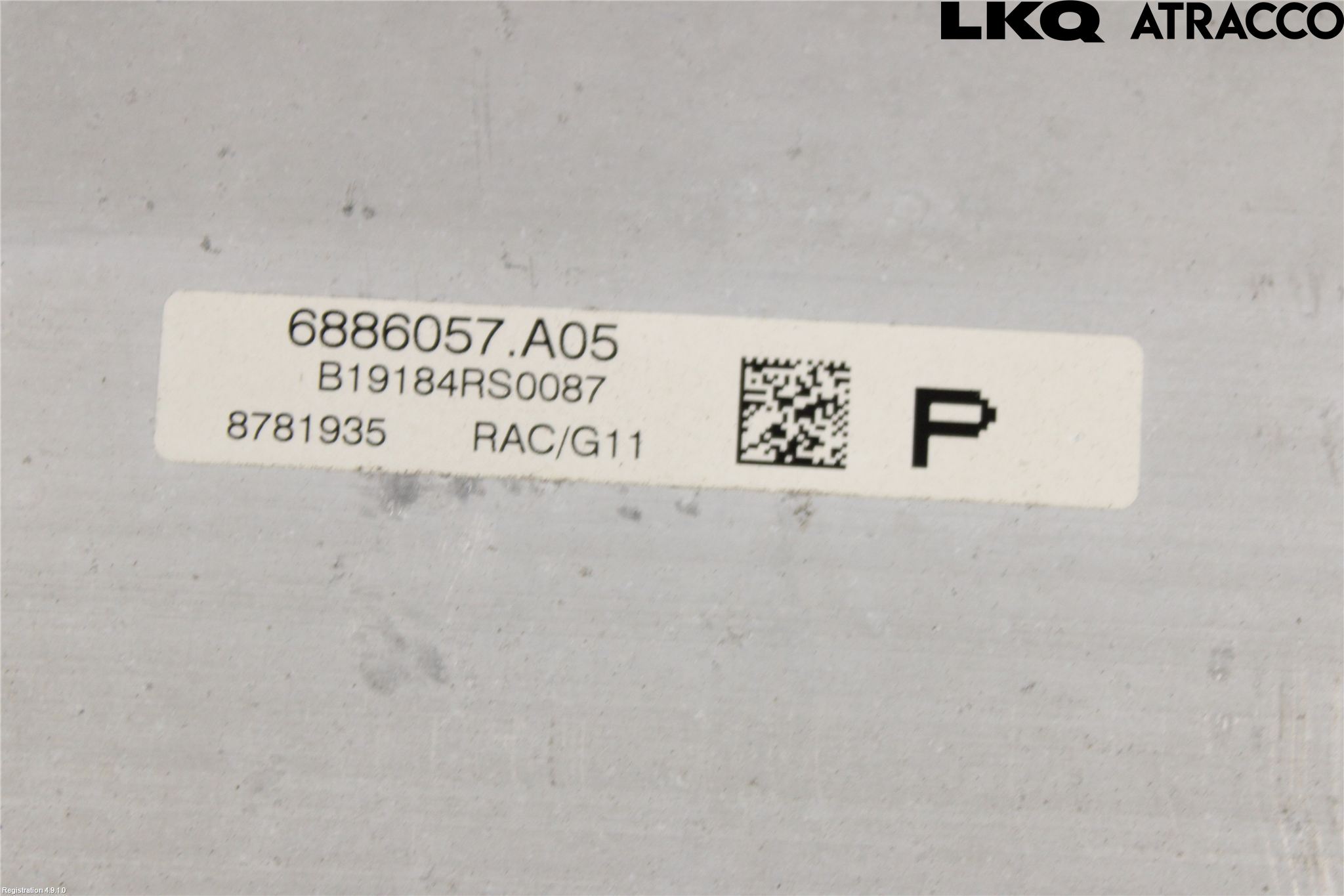 BMW 5 G30/G31/F90 17-23 Bakaksel Feste Travers-Ramme