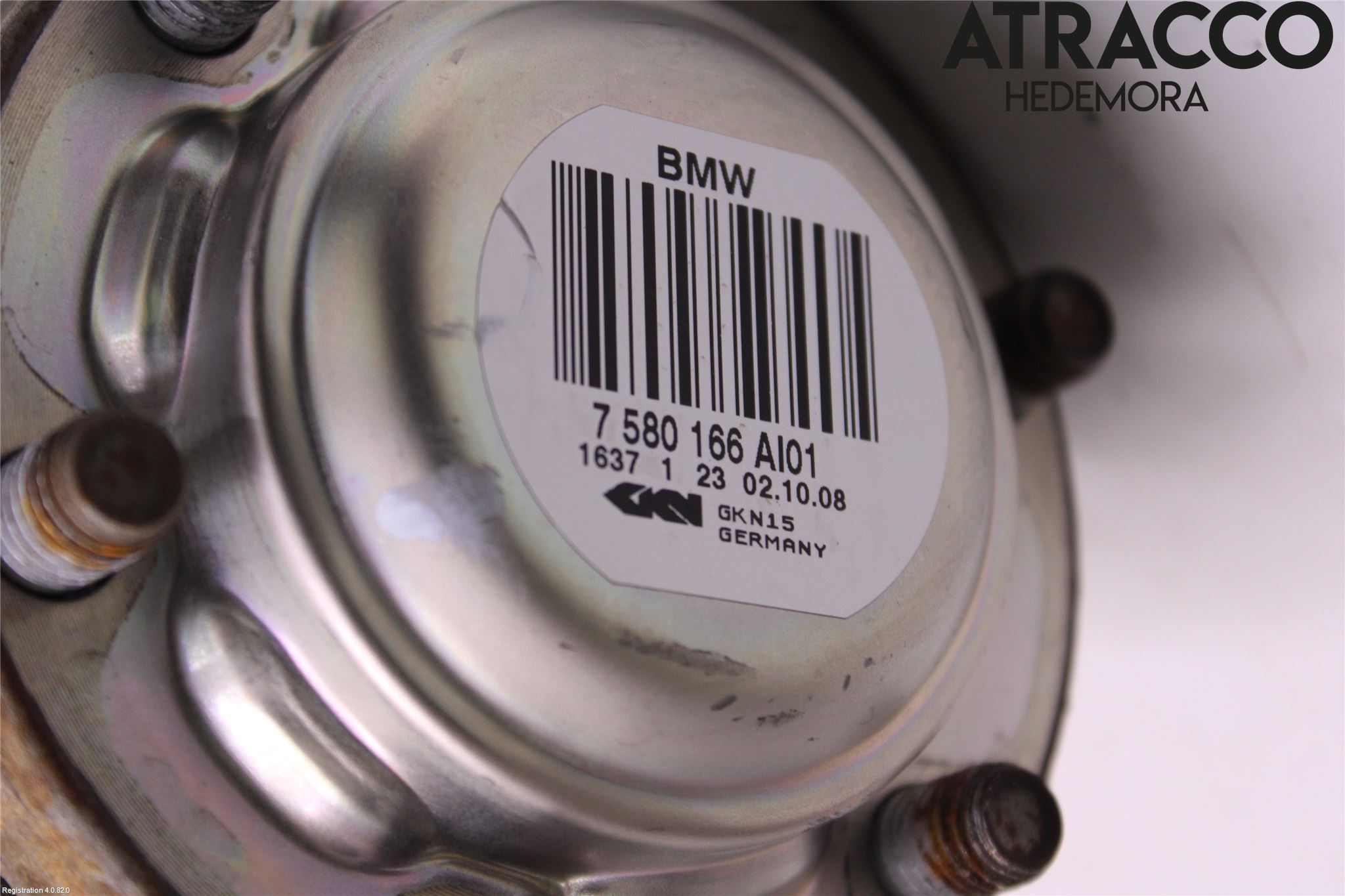BMW 5 E60/61 Sed/Tou 02-10 Drivaksel Bak Kompl Venstre