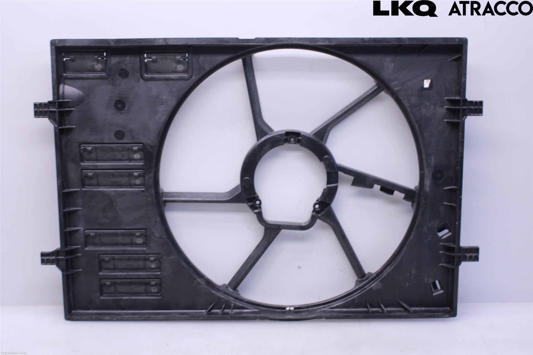 Volkswagen VW GOLF / E-GOLF VII 13-20 Kjølevifte-Radiator Hus-Kåpe