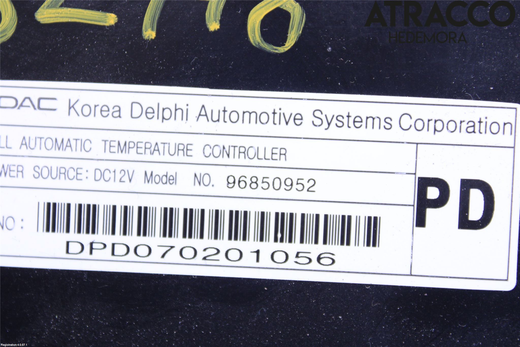 Opel ANTARA Varme Ac Betjening-Display