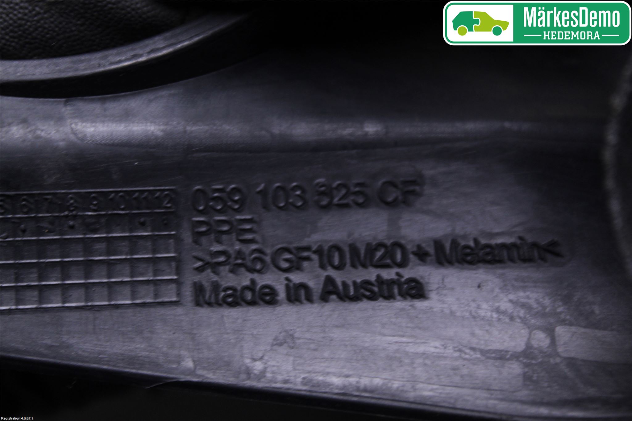 Audi A6/S6 4G 11-18 Motor Deksel Over Motor
