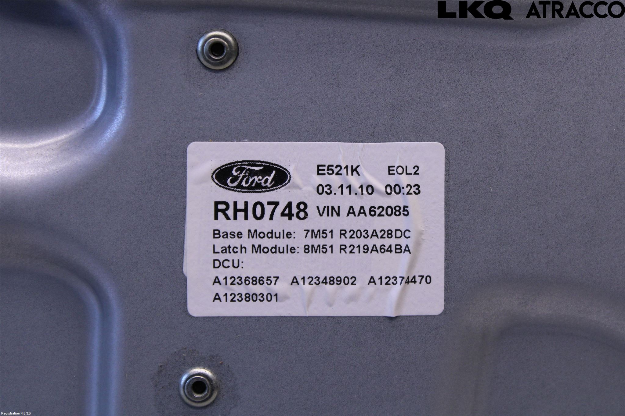 Ford KUGA 08-12 Vindusheis El Komp