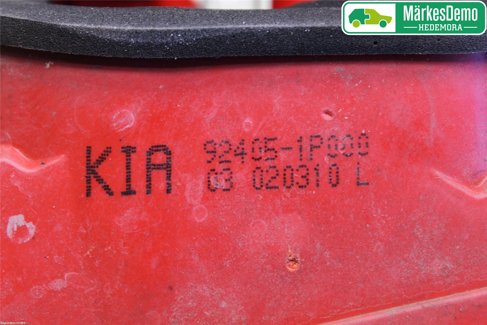 Kia VENGA 10-19 Baklykt Venstre  På Luke(Indre