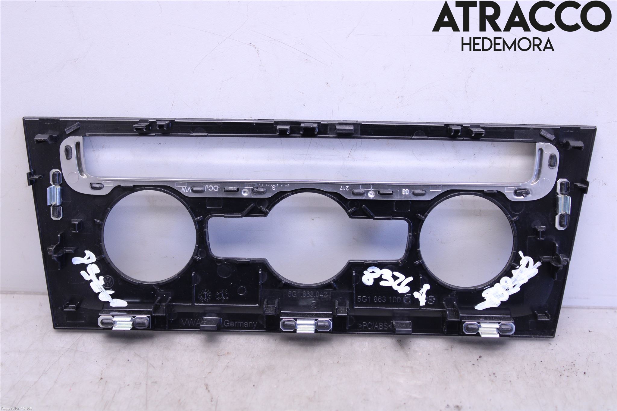 Volkswagen VW GOLF / E-GOLF VII 13-20 Instrument Ramme