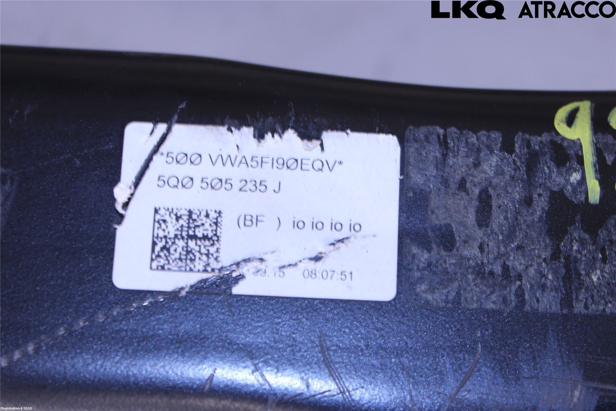 Audi A3/S3 8V 13-20 Bakaksel Feste Travers-Ramme