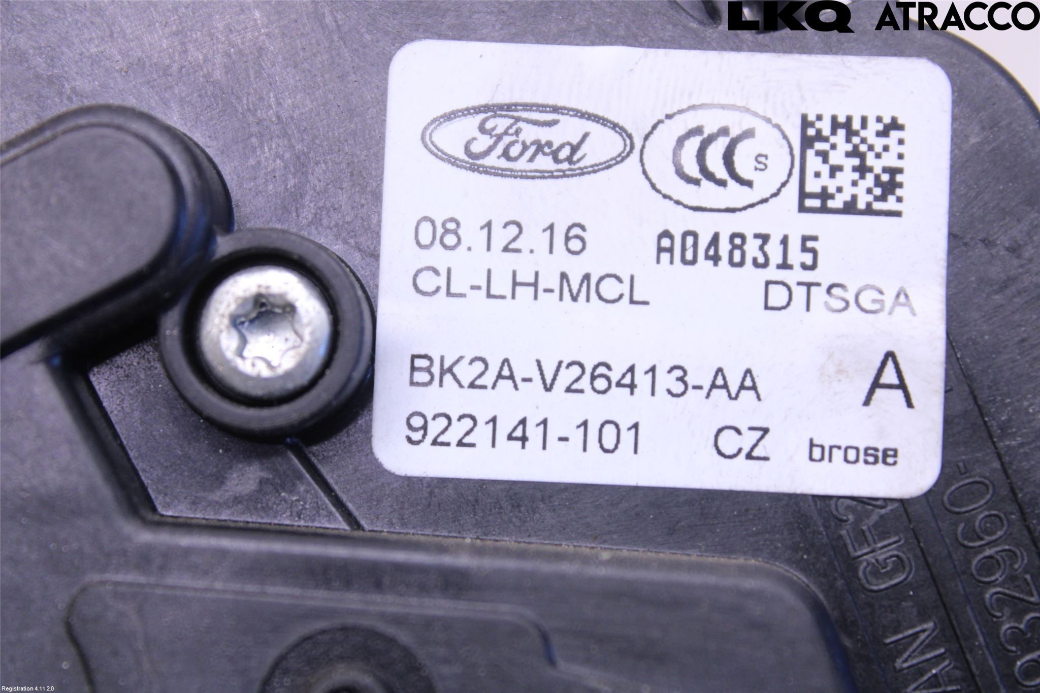Ford TRANSIT SKÅP/BUSS 14-22 Dørlås - Låsekasse