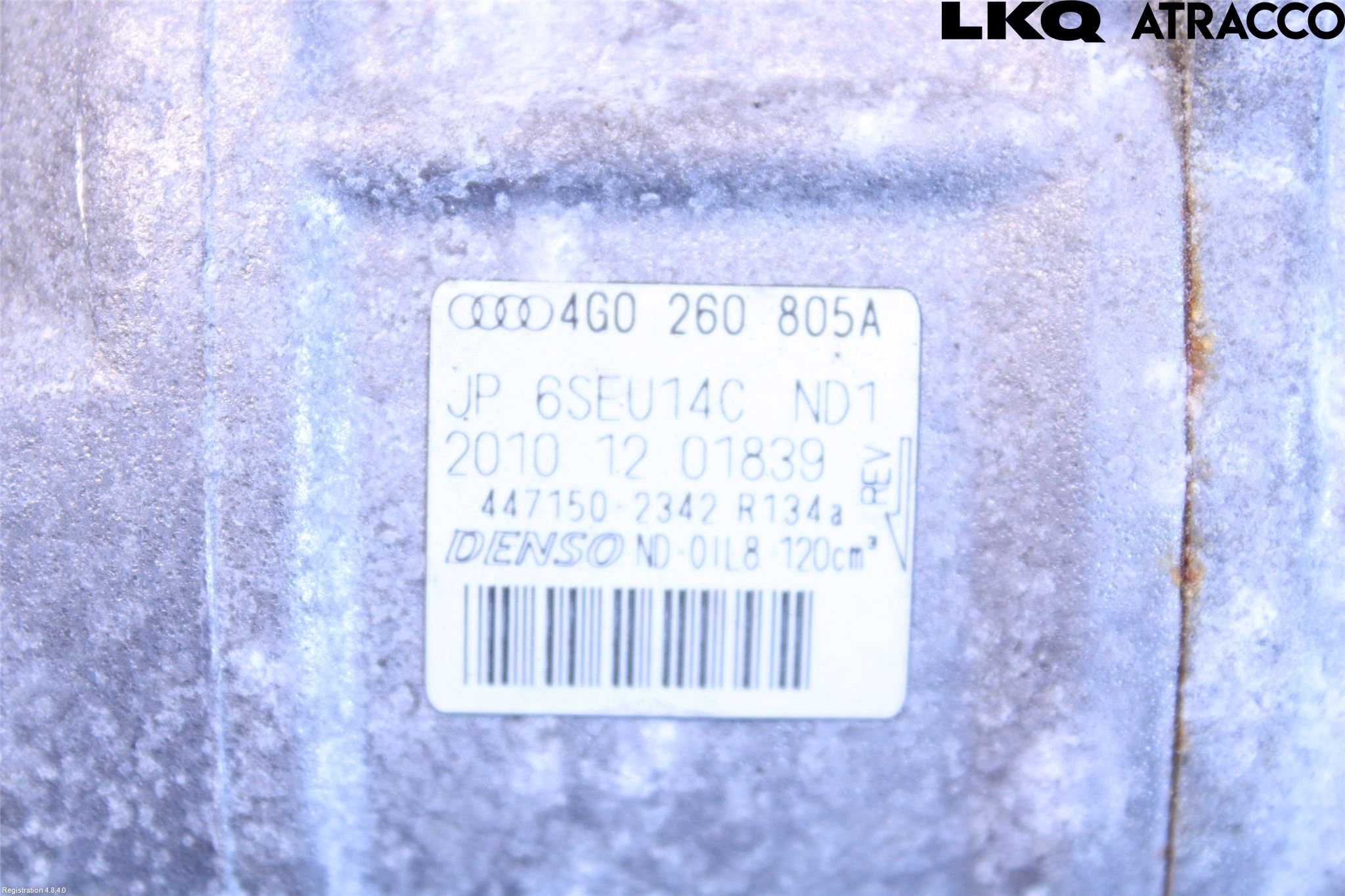 Audi A6/S6 4G 11-18 Varme Ac Kompressor