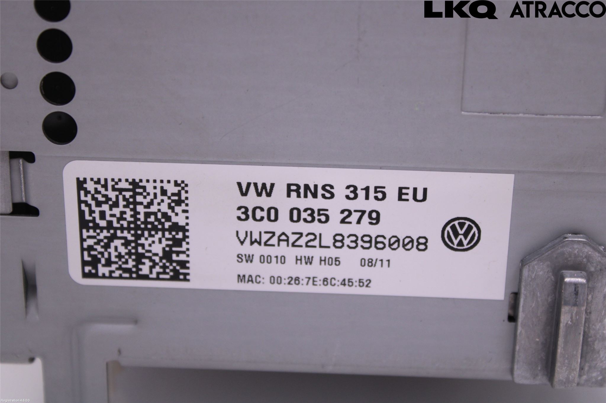 Volkswagen VW CADDY 11-15 Stereo Radio Med Cd