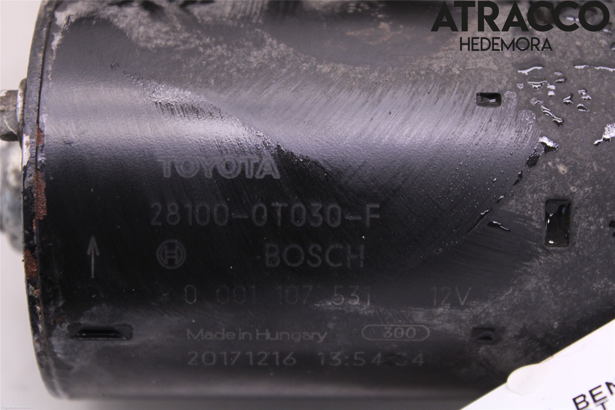 Toyota AVENSIS 16-18 Startmotor